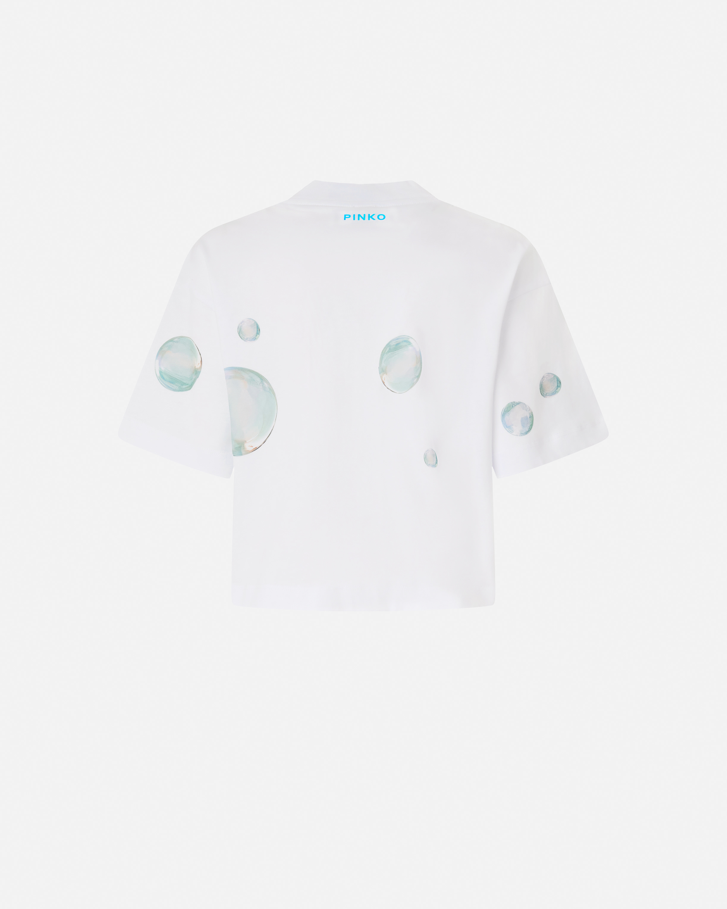 Pinko Starfish-print T-shirt In White