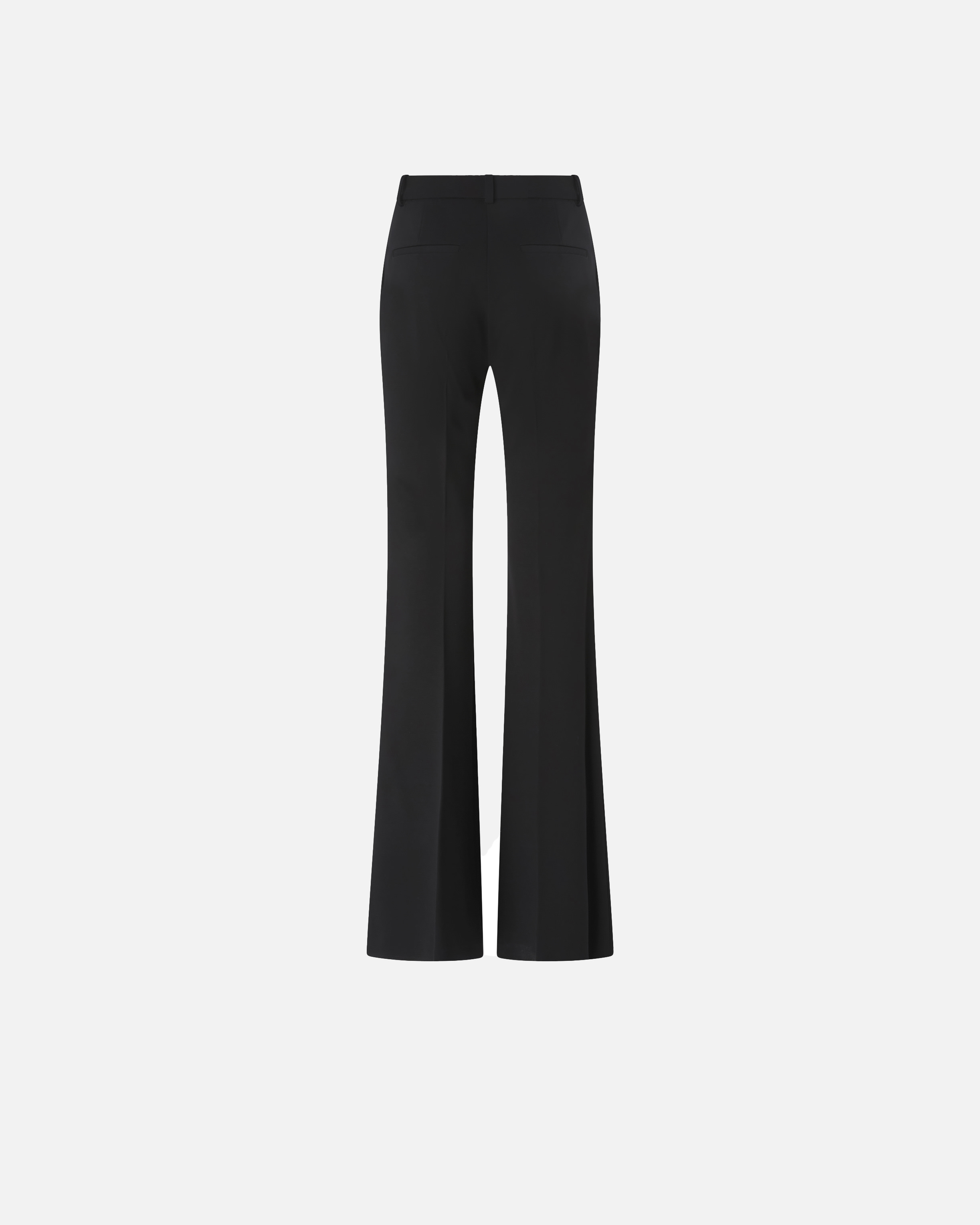 Full Milano-knit flare-fit trousers 1