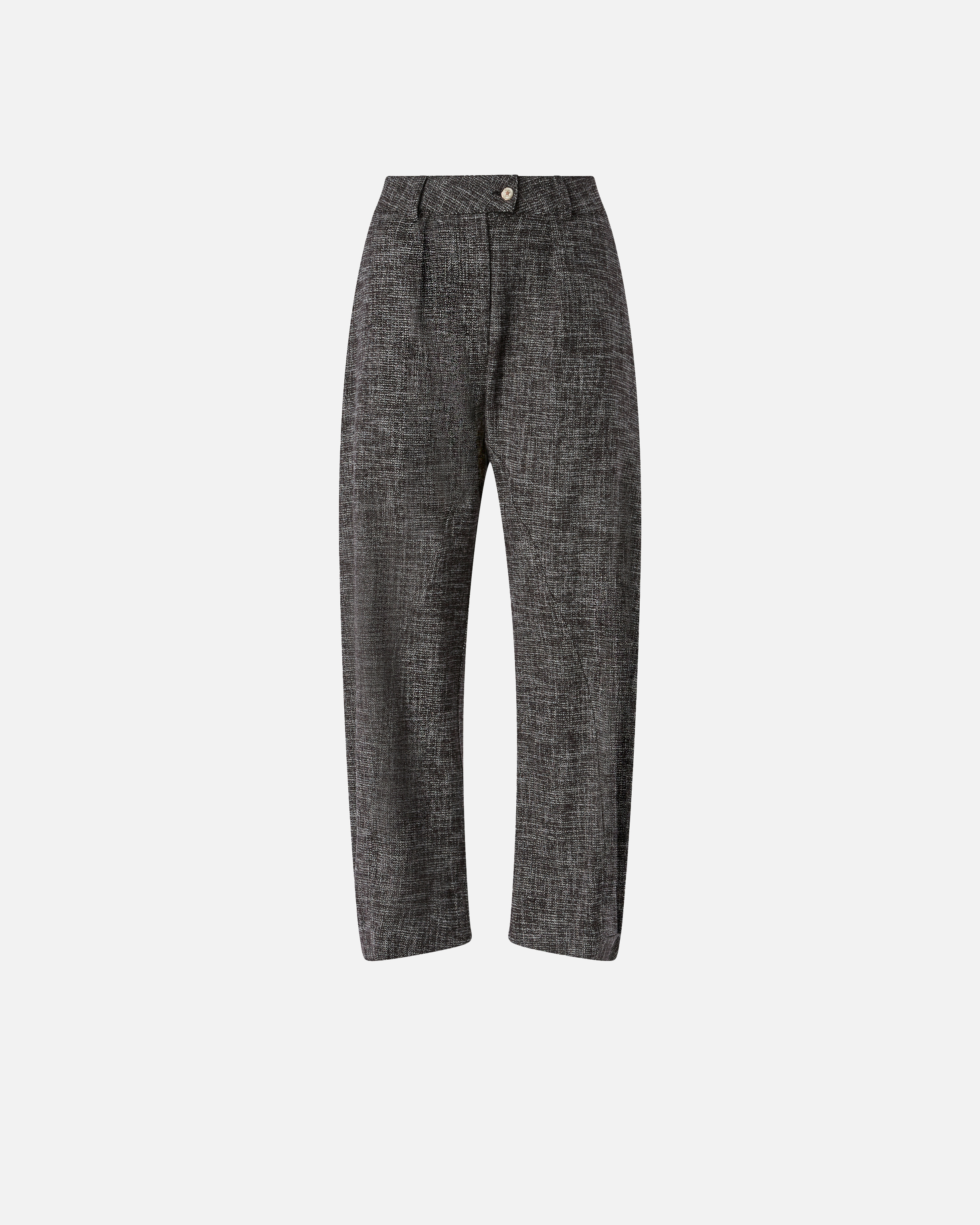 Pinko Pantalon Ballon En Flanelle In Gray