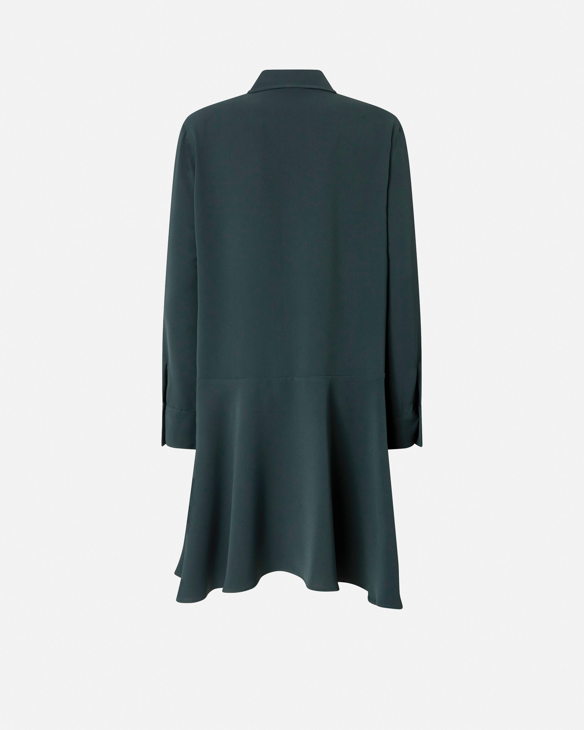 垂顺织物短款连衣裙 5