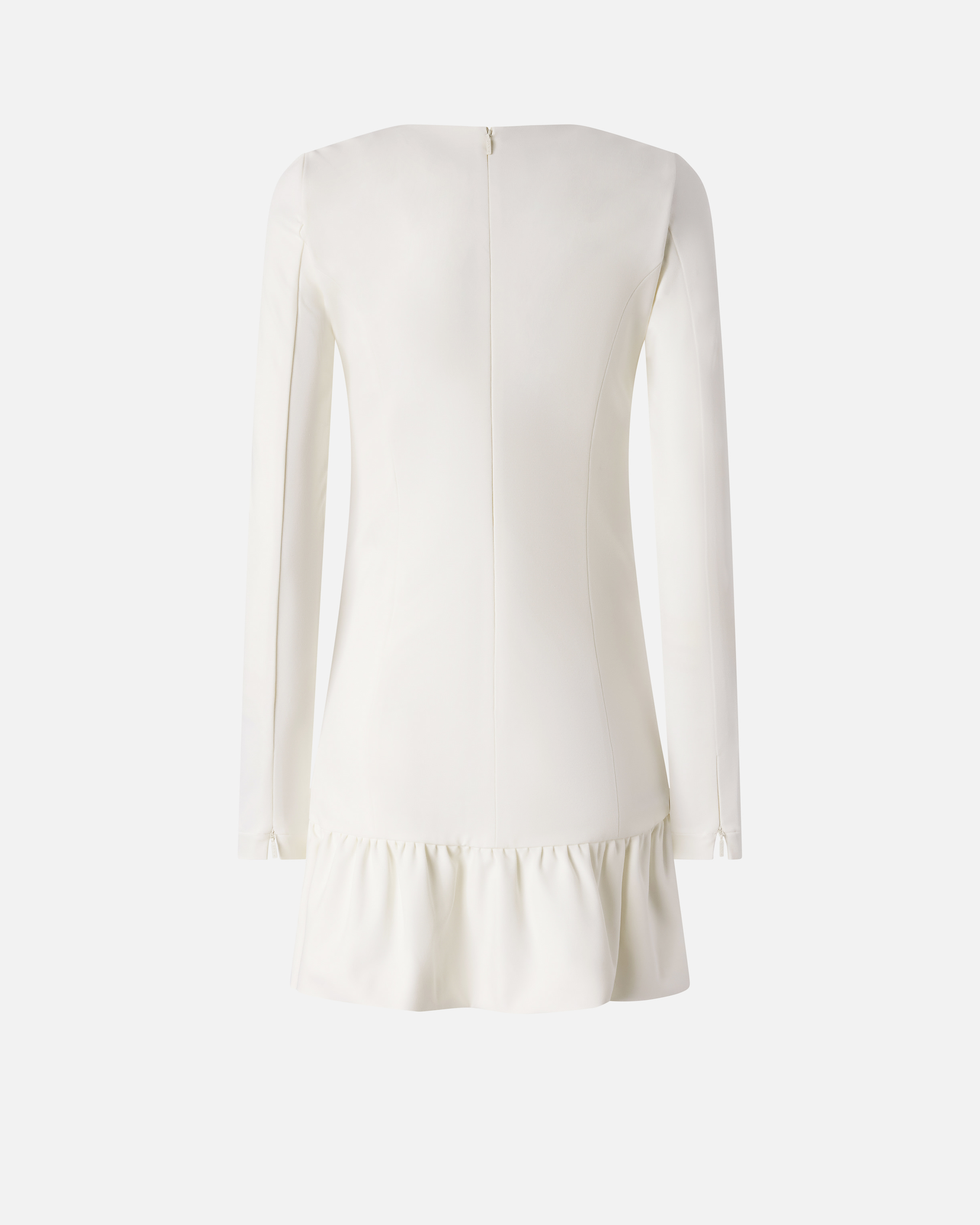 Pinko Mini Dress With Square Neckline In White