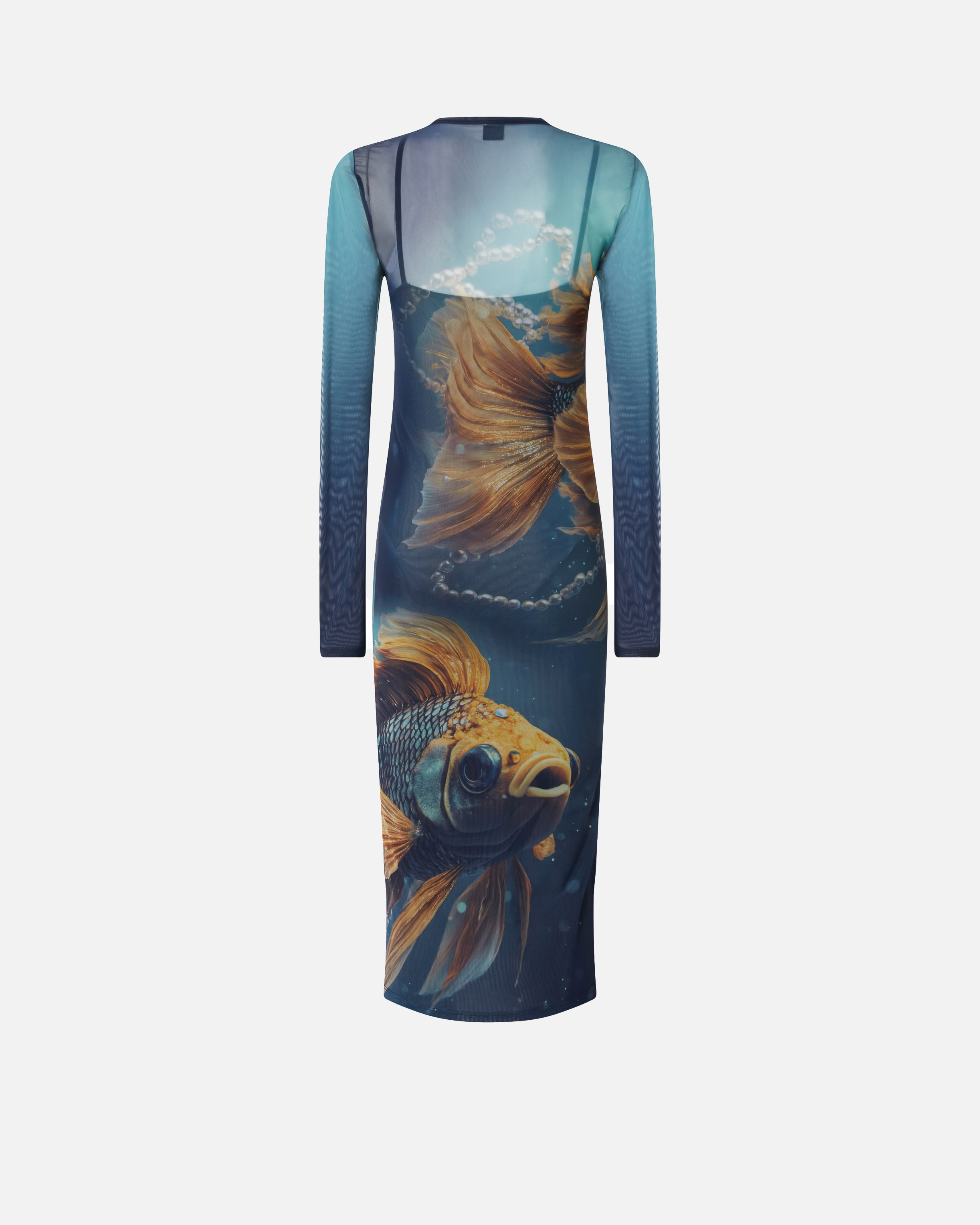 Printed tulle dress 5