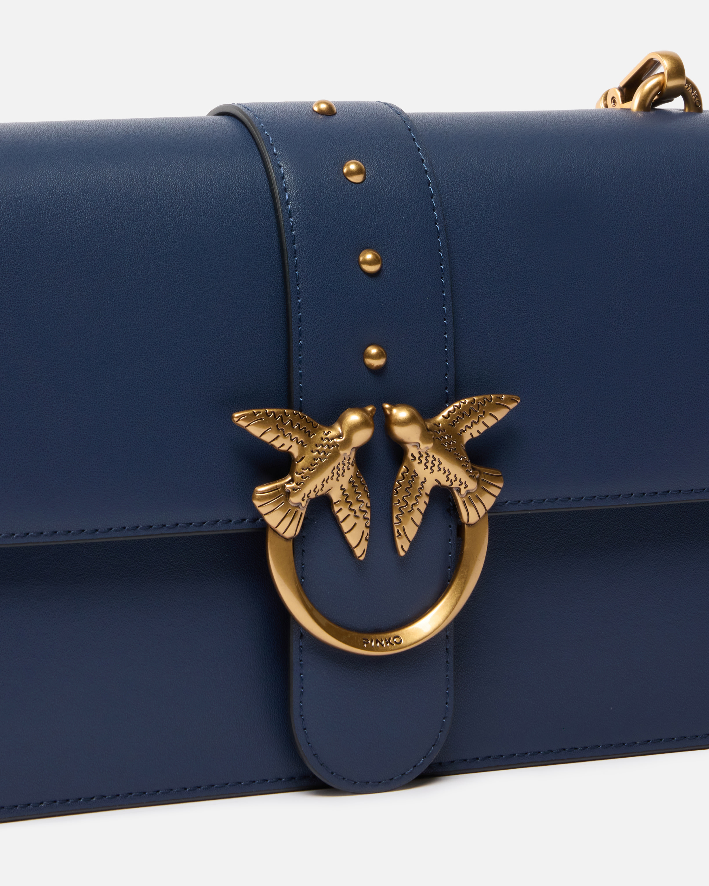 Pinko Love Bag One Medium Handbag In Leather
