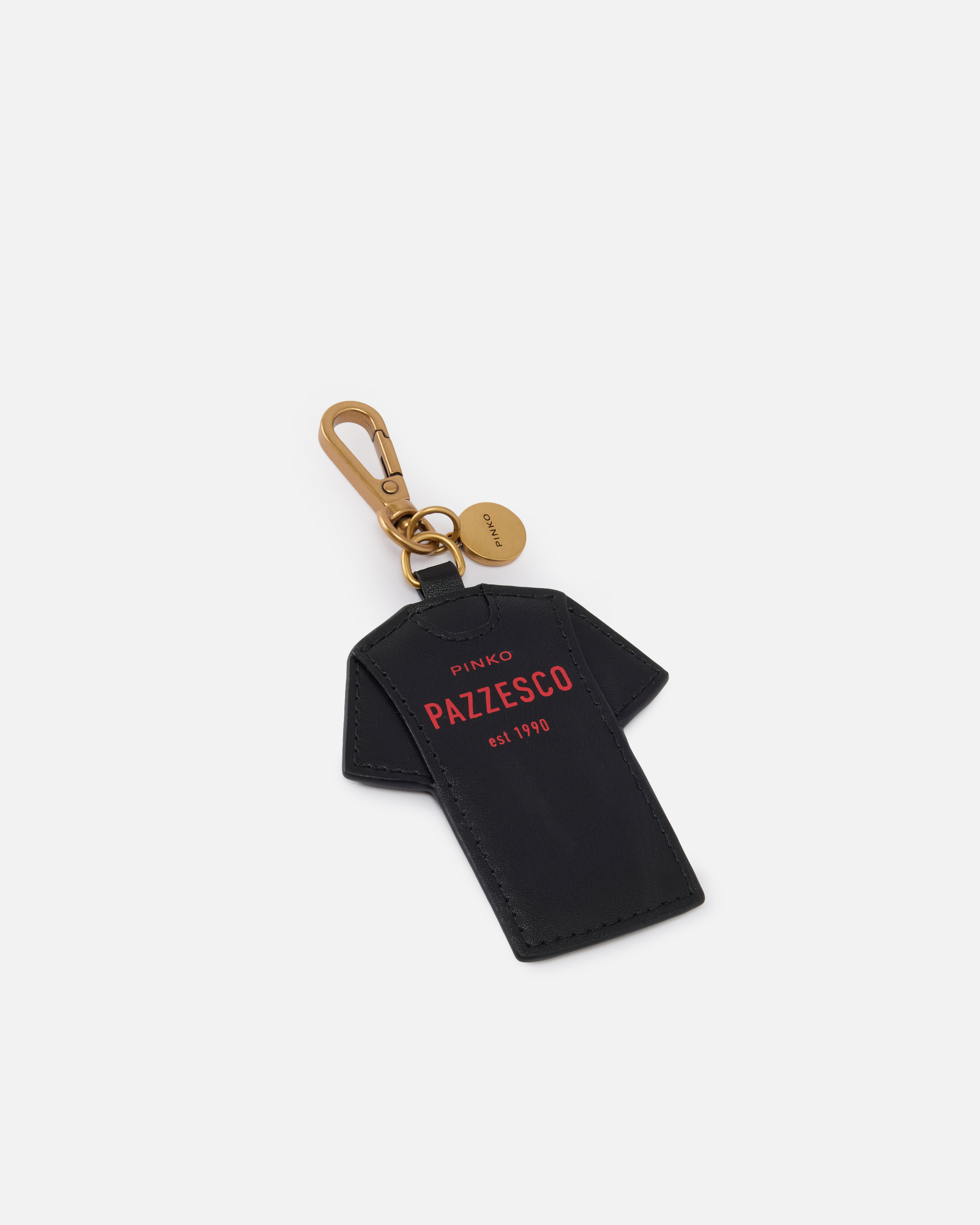 PINKO PAZZESCO t-shirt keyring charm 1