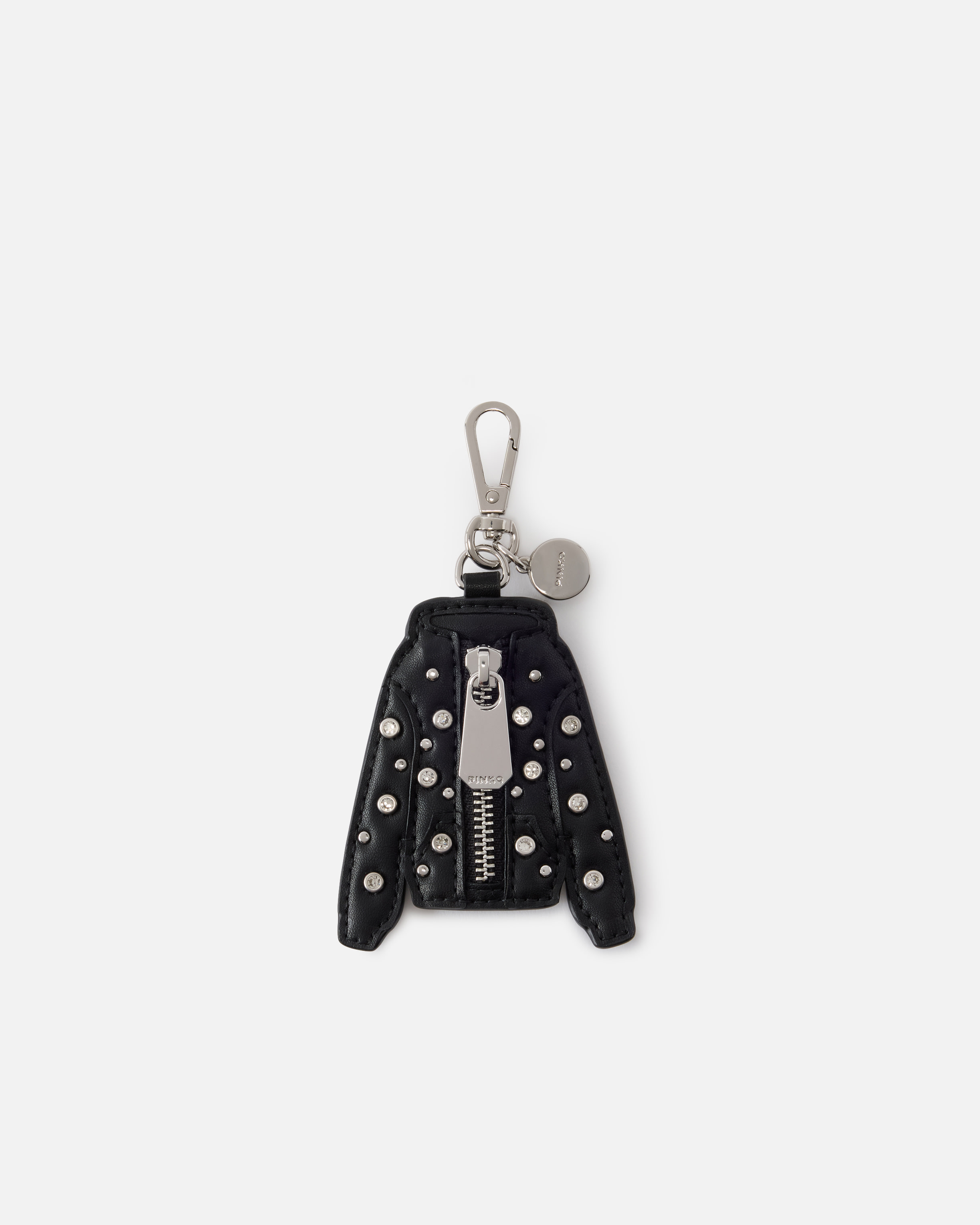 Studded sweatshirt keyring charm 0