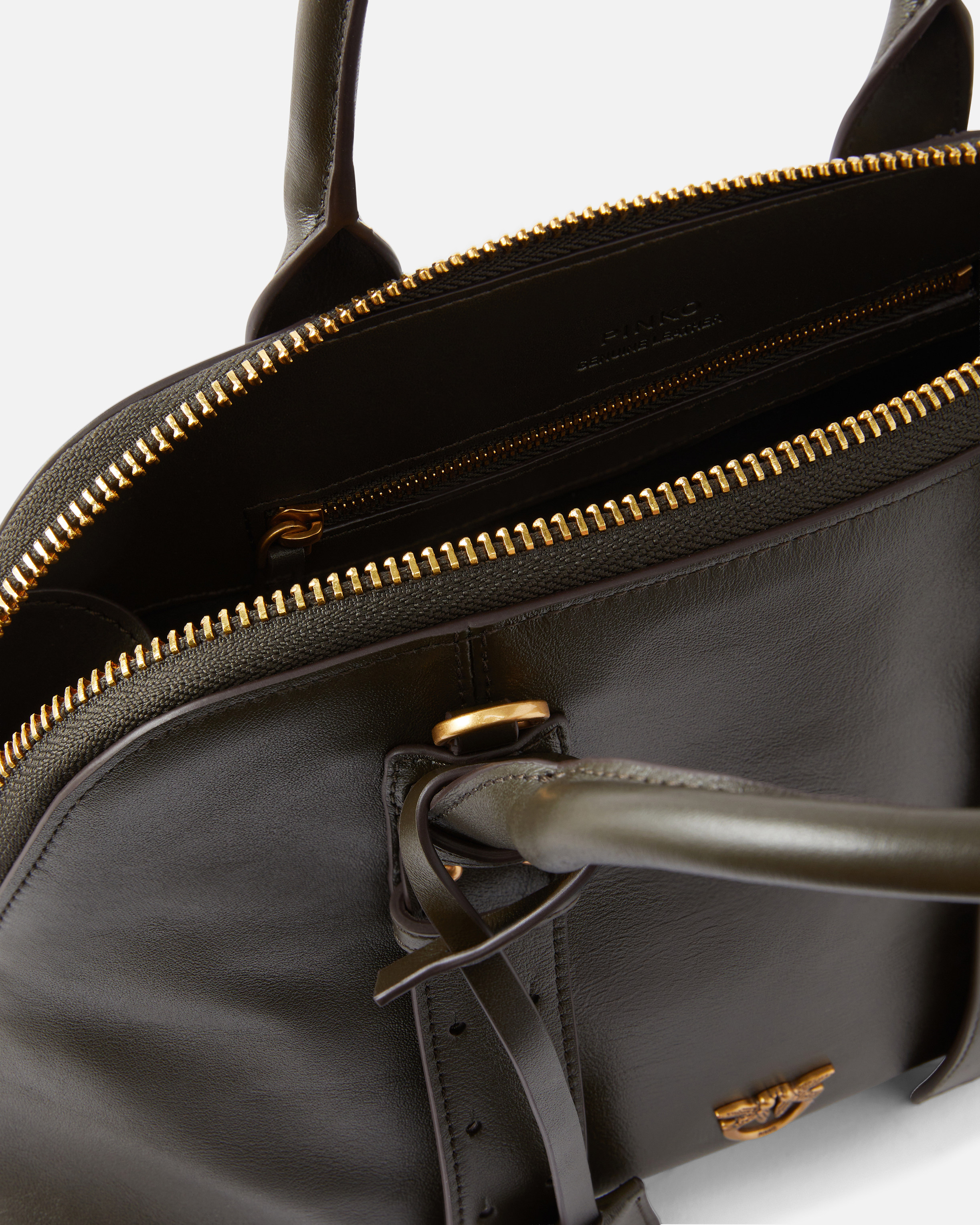 Pinko Escape Bag Medium Leather Handbag