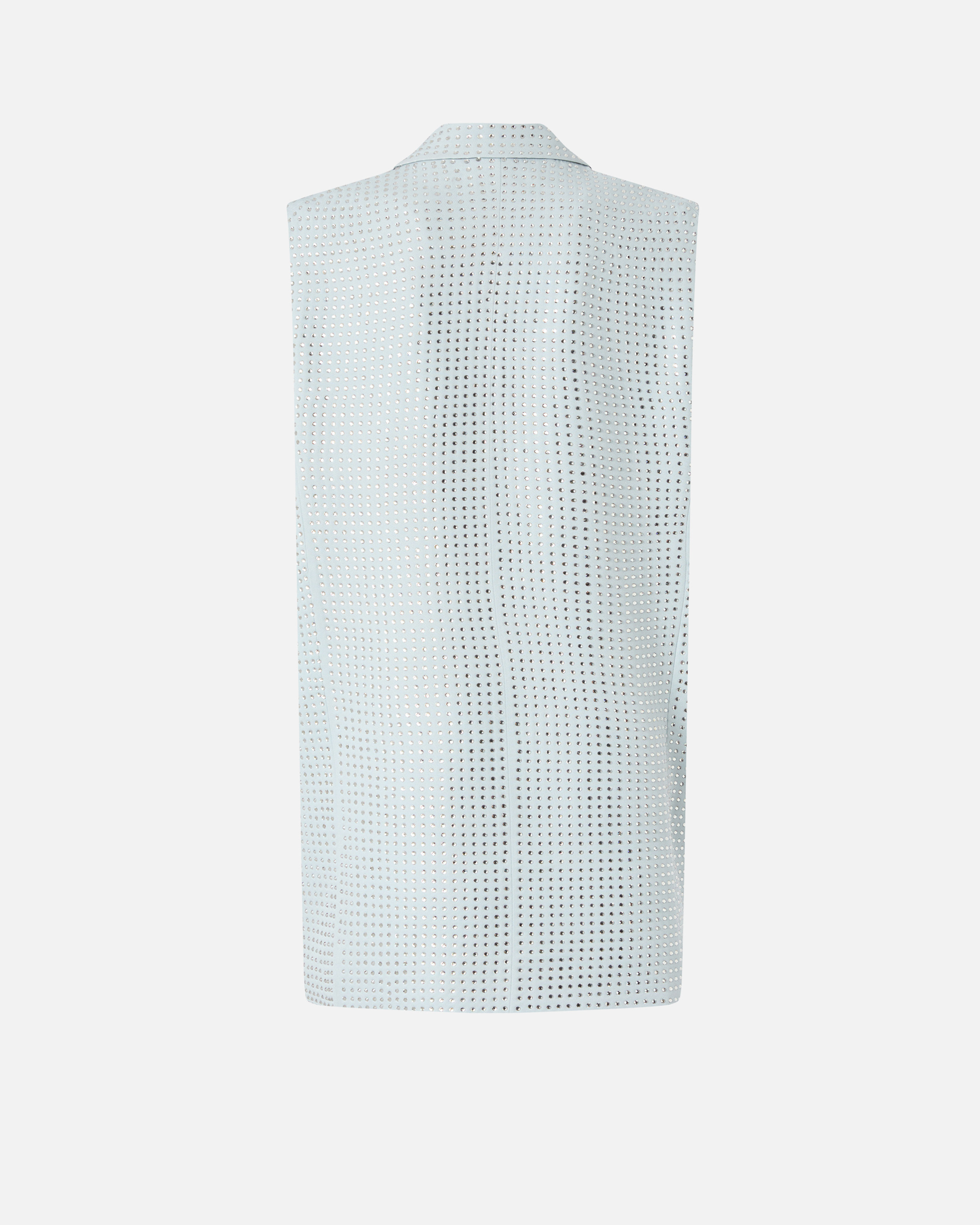 Pinko Blazer Vest With Rhinestones