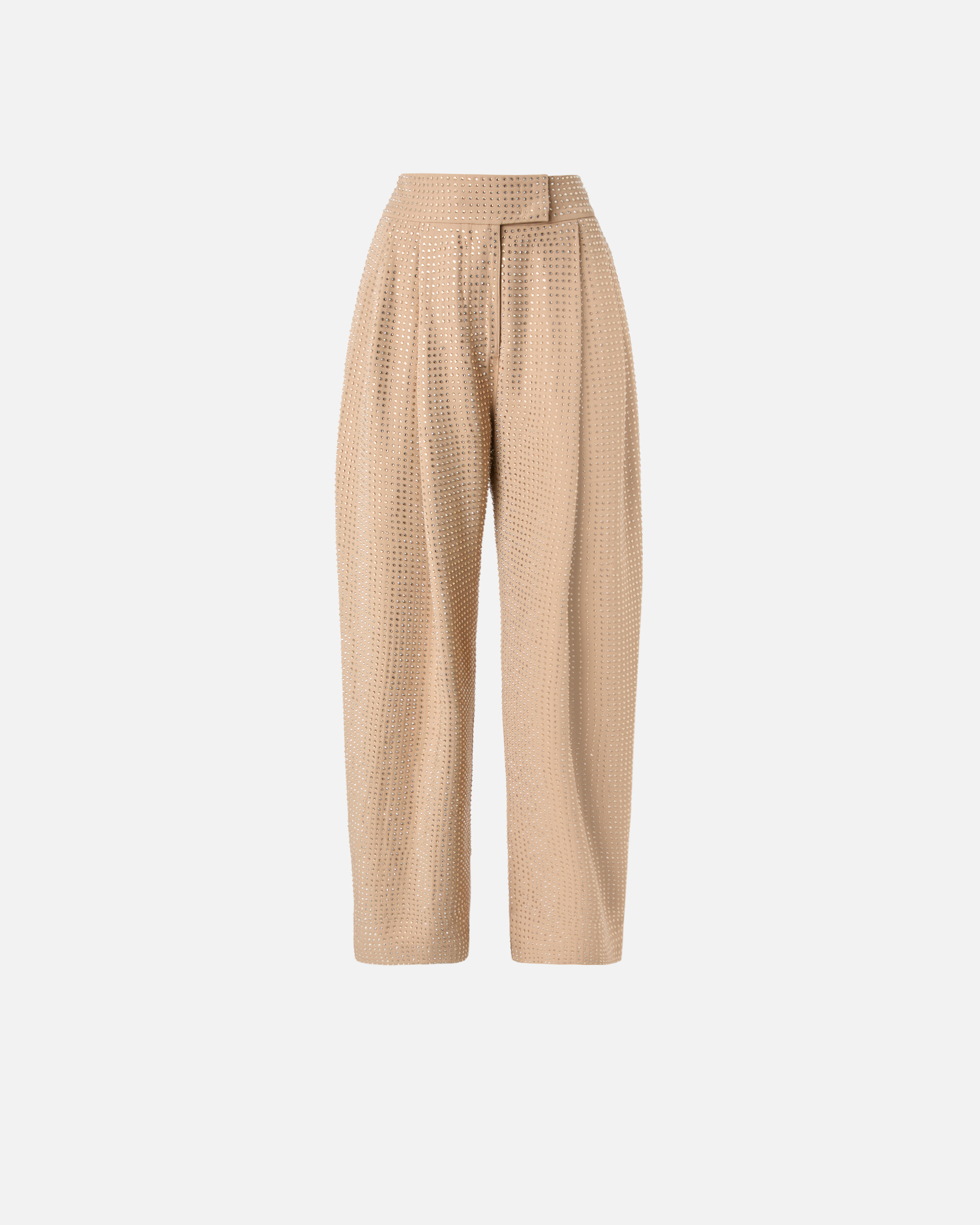 Pinko Wide Full Rhinestone Trousers