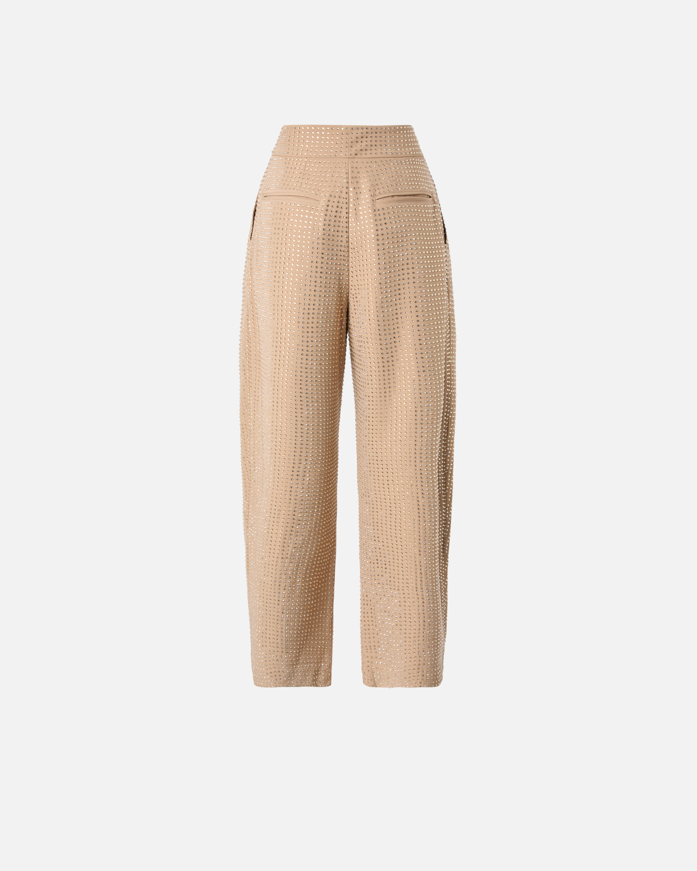 Pinko Wide Full Rhinestone Trousers