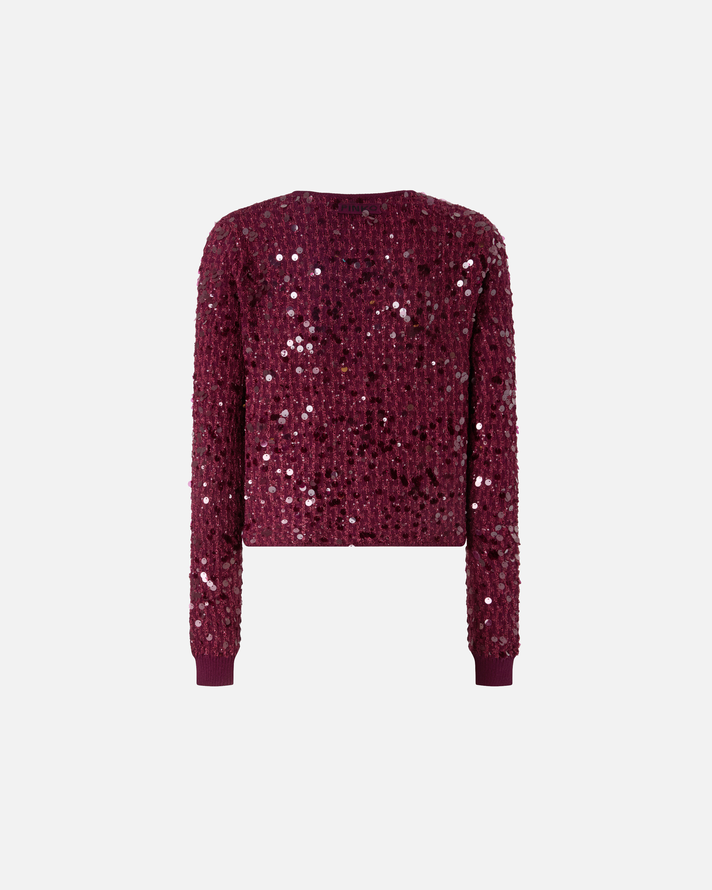 Pinko Long-sleeved Cardigan In Multi