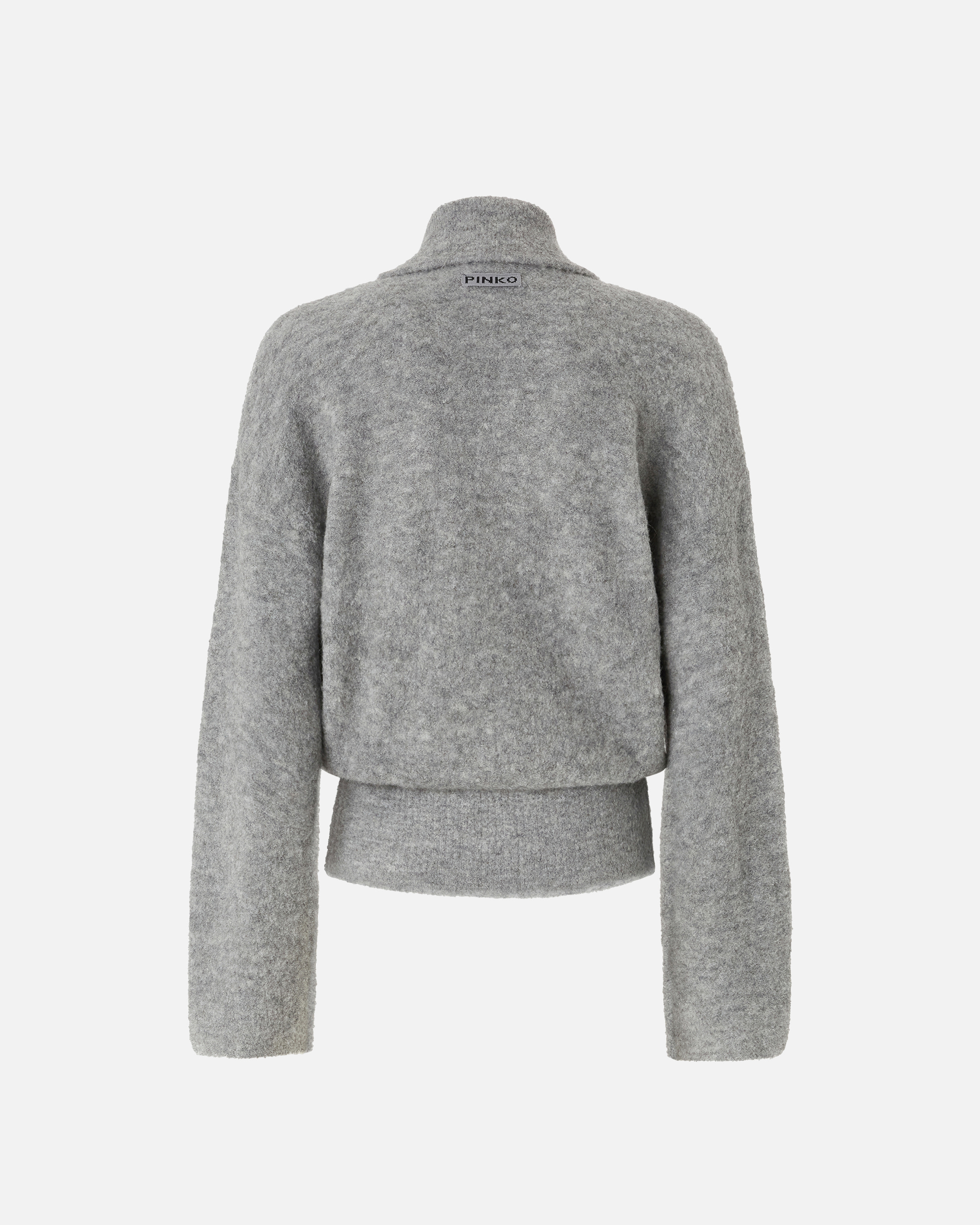 Veste en laine mélangée avec broderie bijou 5