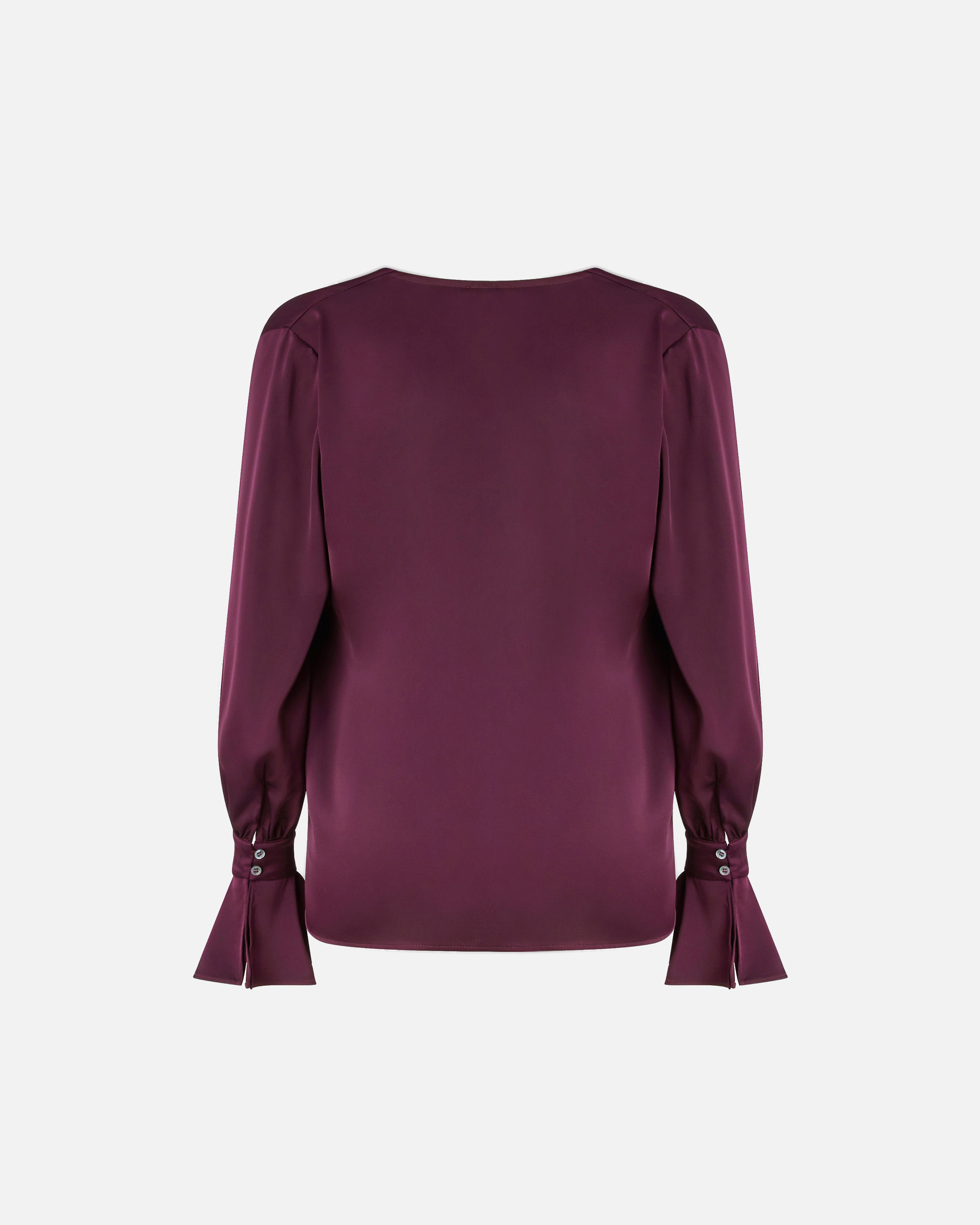 Relaxed-fit satin blouse 5