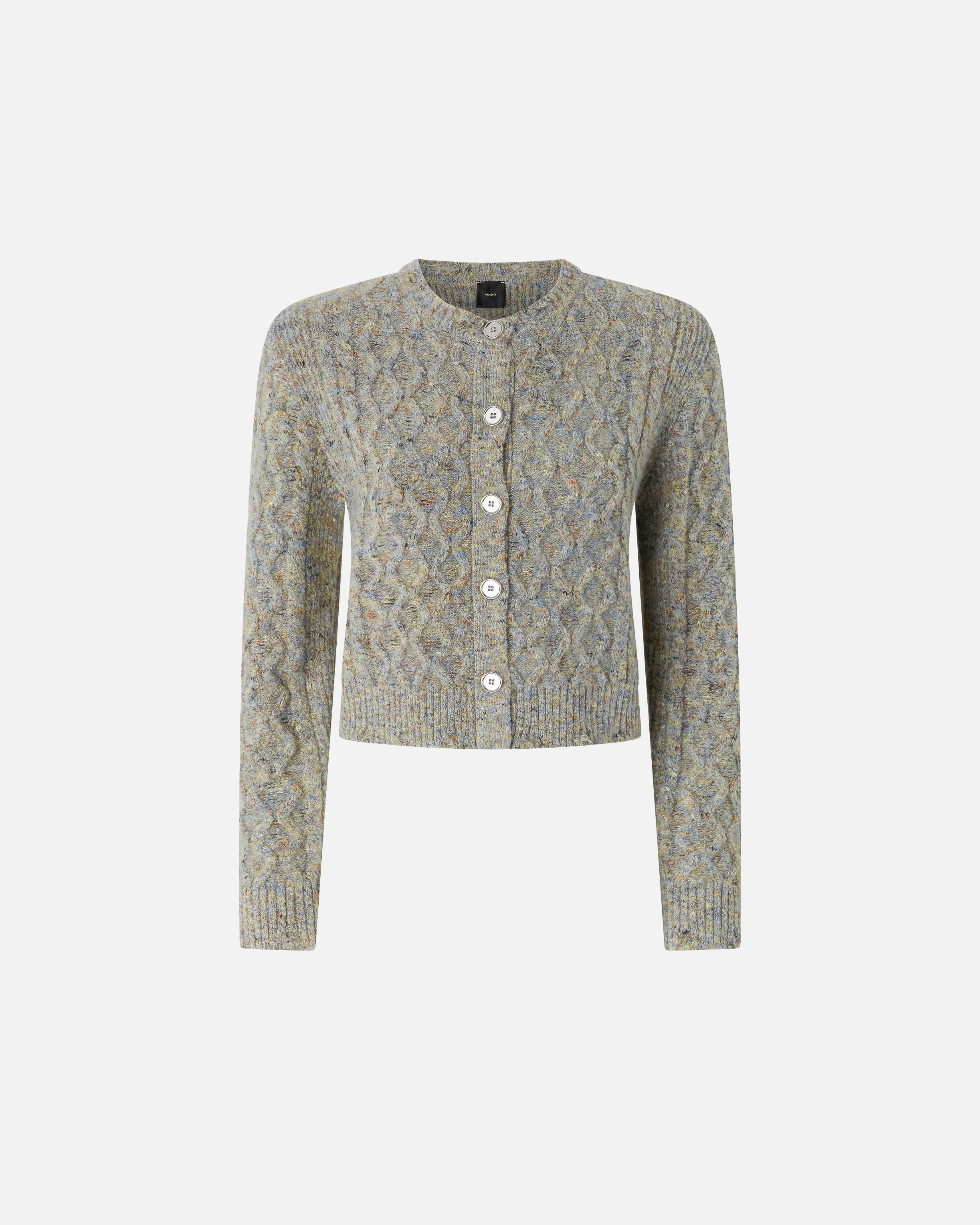 Cardigan aus buntem Strick 4