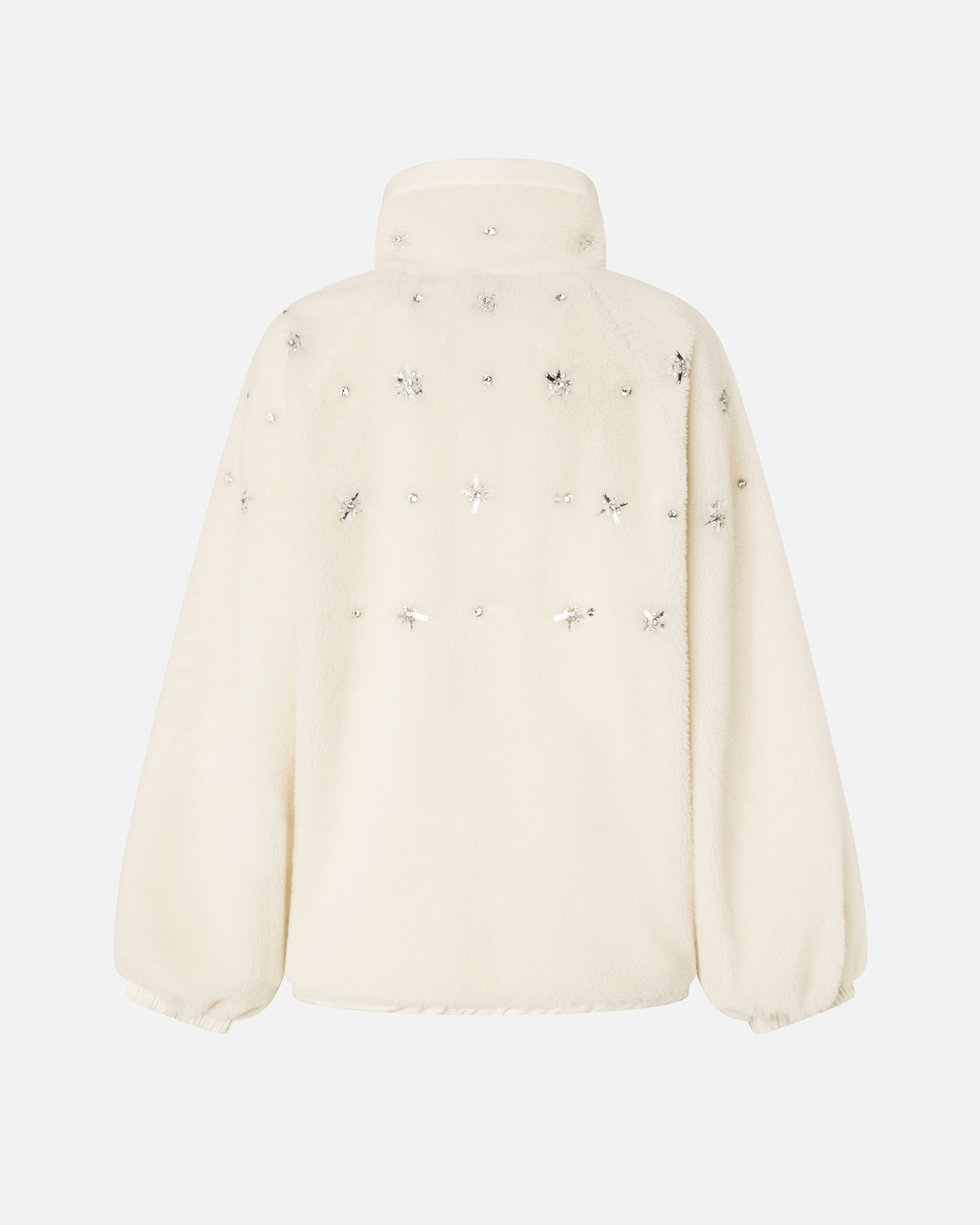 Bómber de punto polar con bordado joya 5