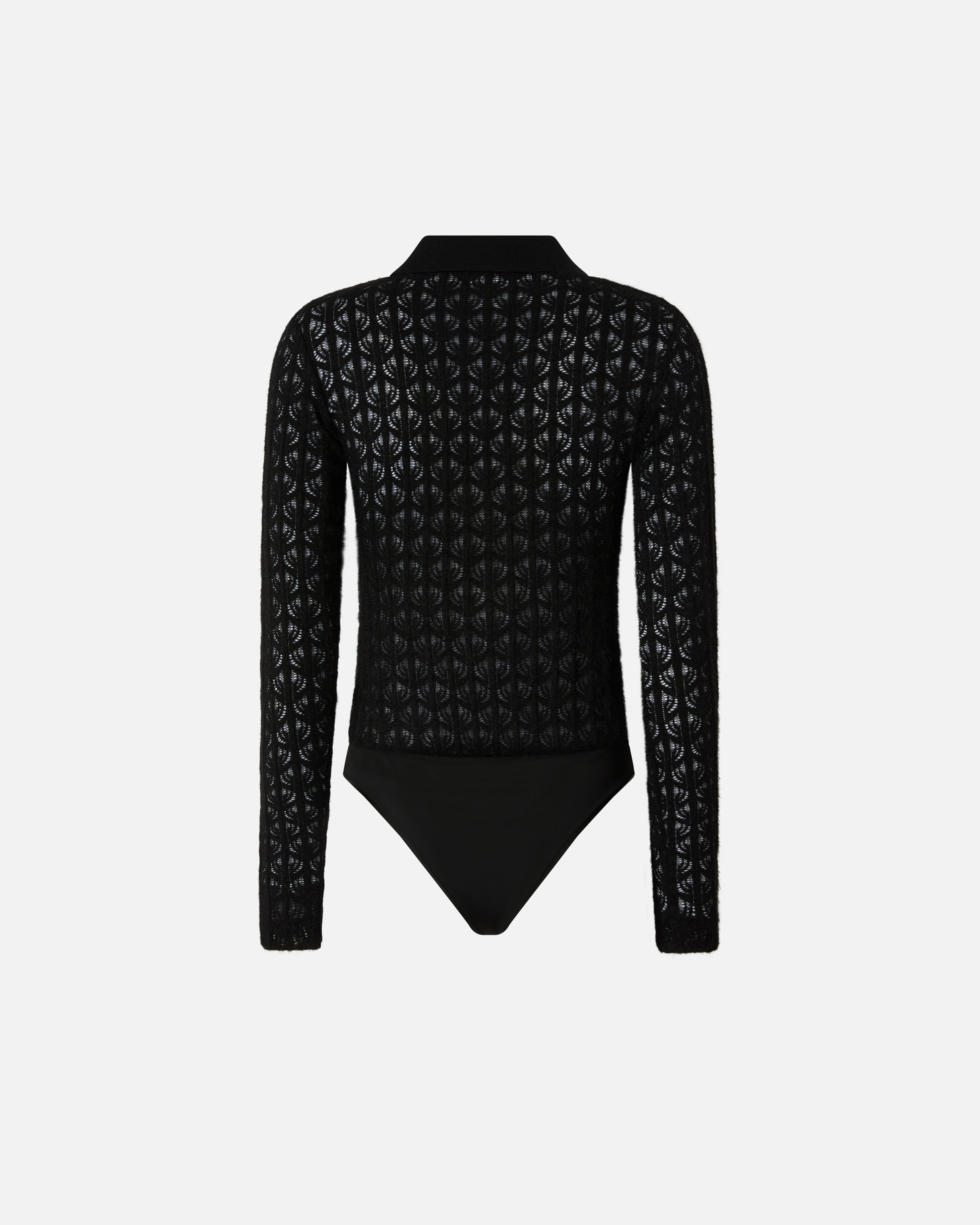 Body-Pullover aus Spitze 5