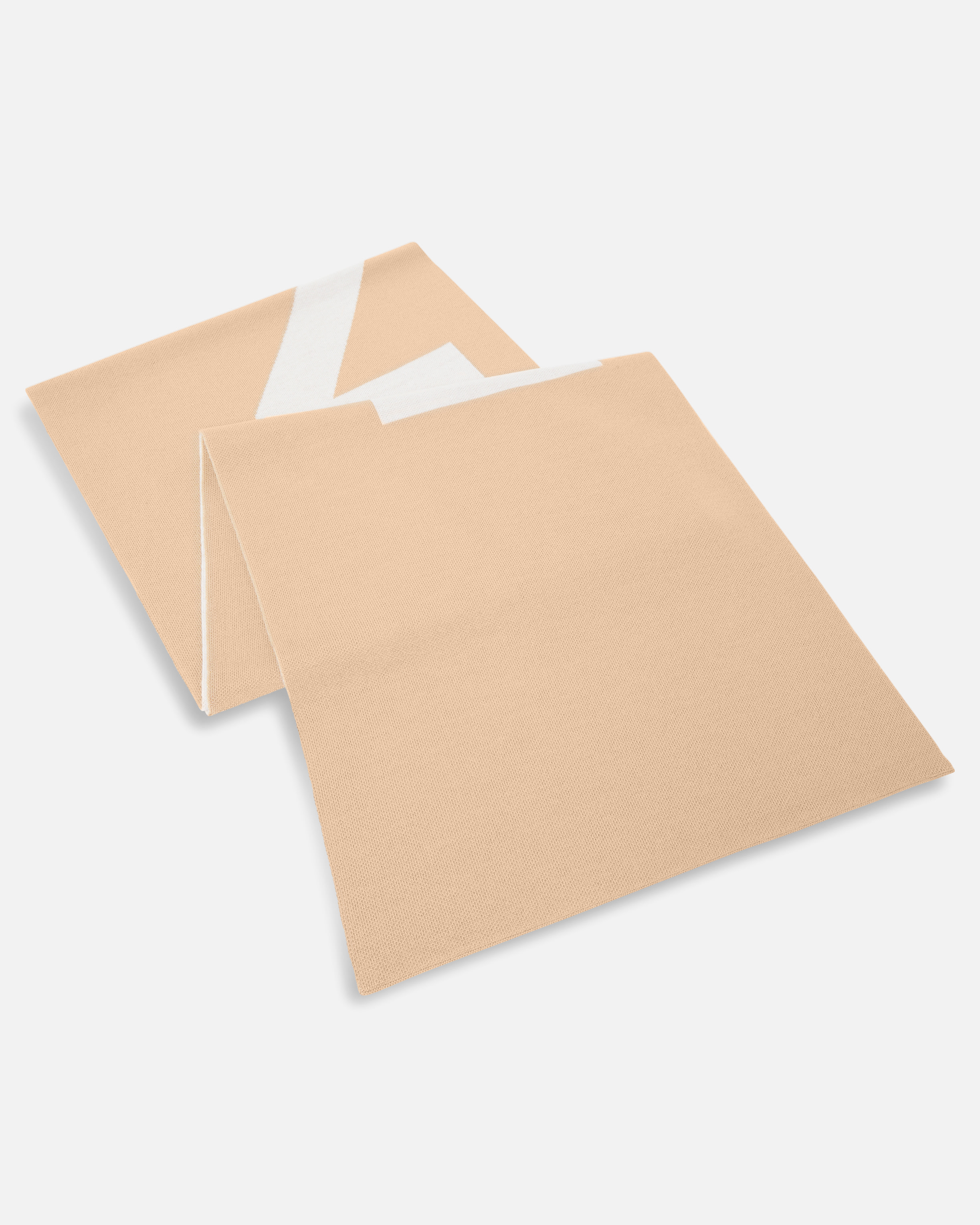 Pinko Beige Logo Scarf In Neutral
