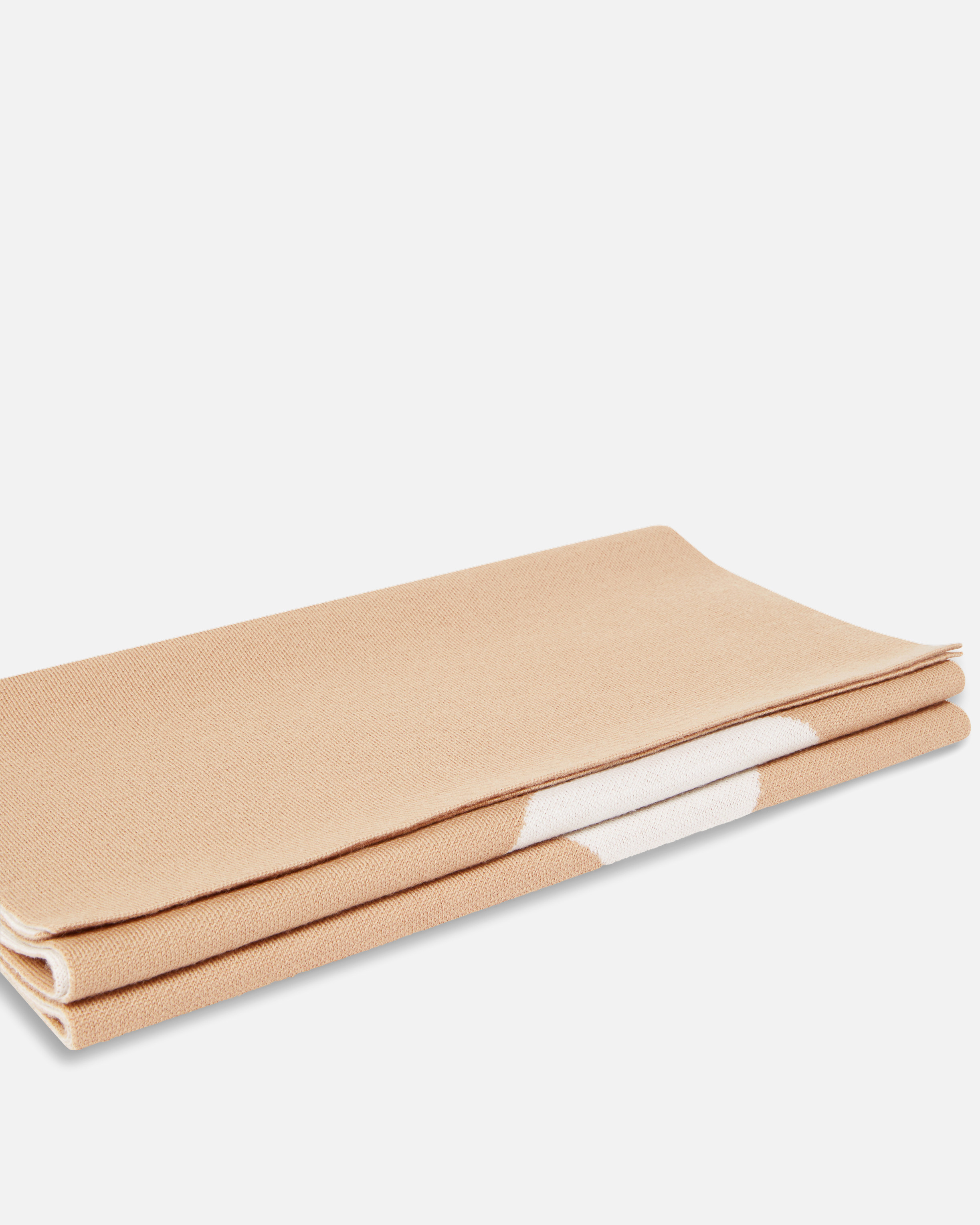 Pinko Beige Logo Scarf In Neutral