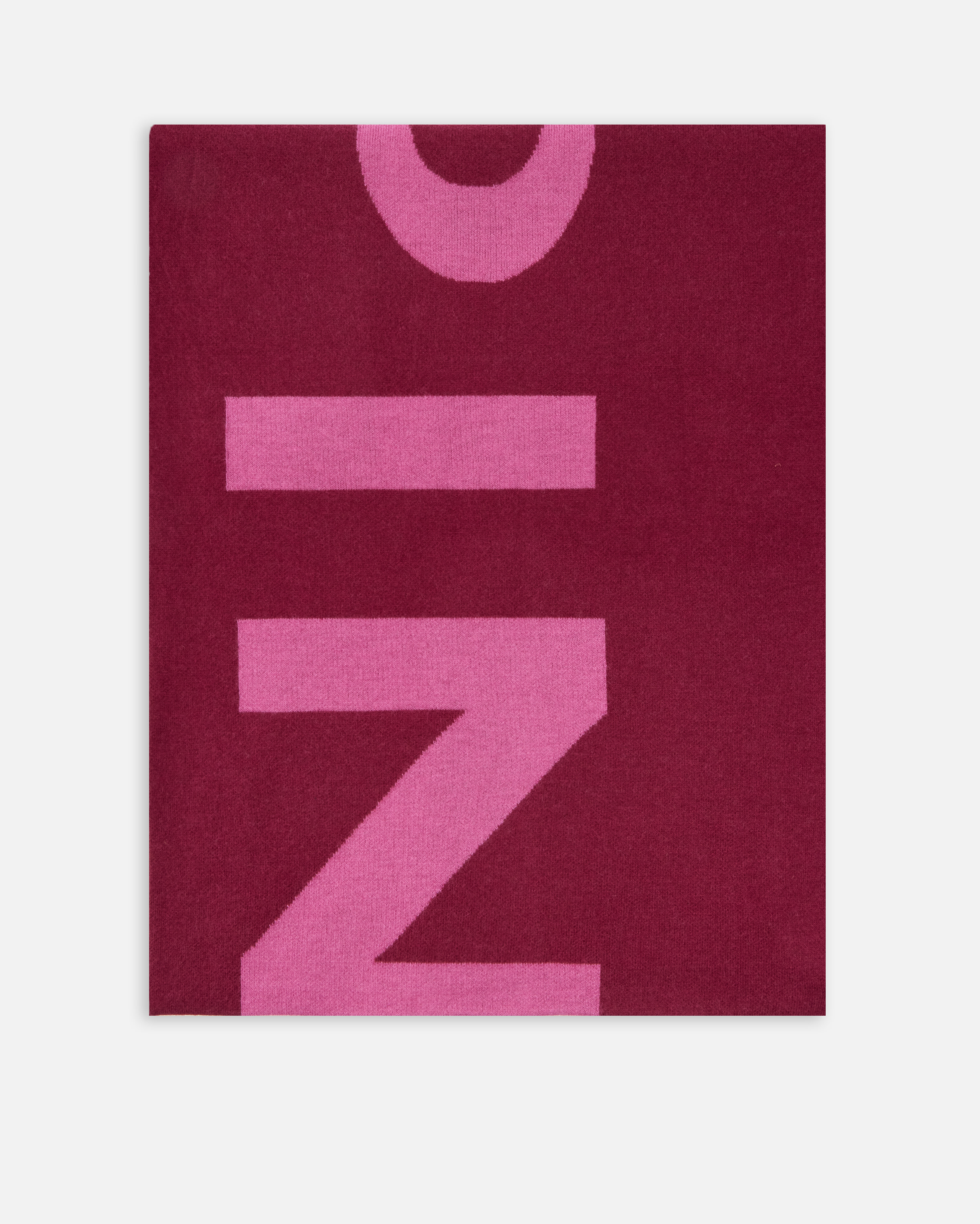 Pinko Scarf With  Lettering Logo In Red