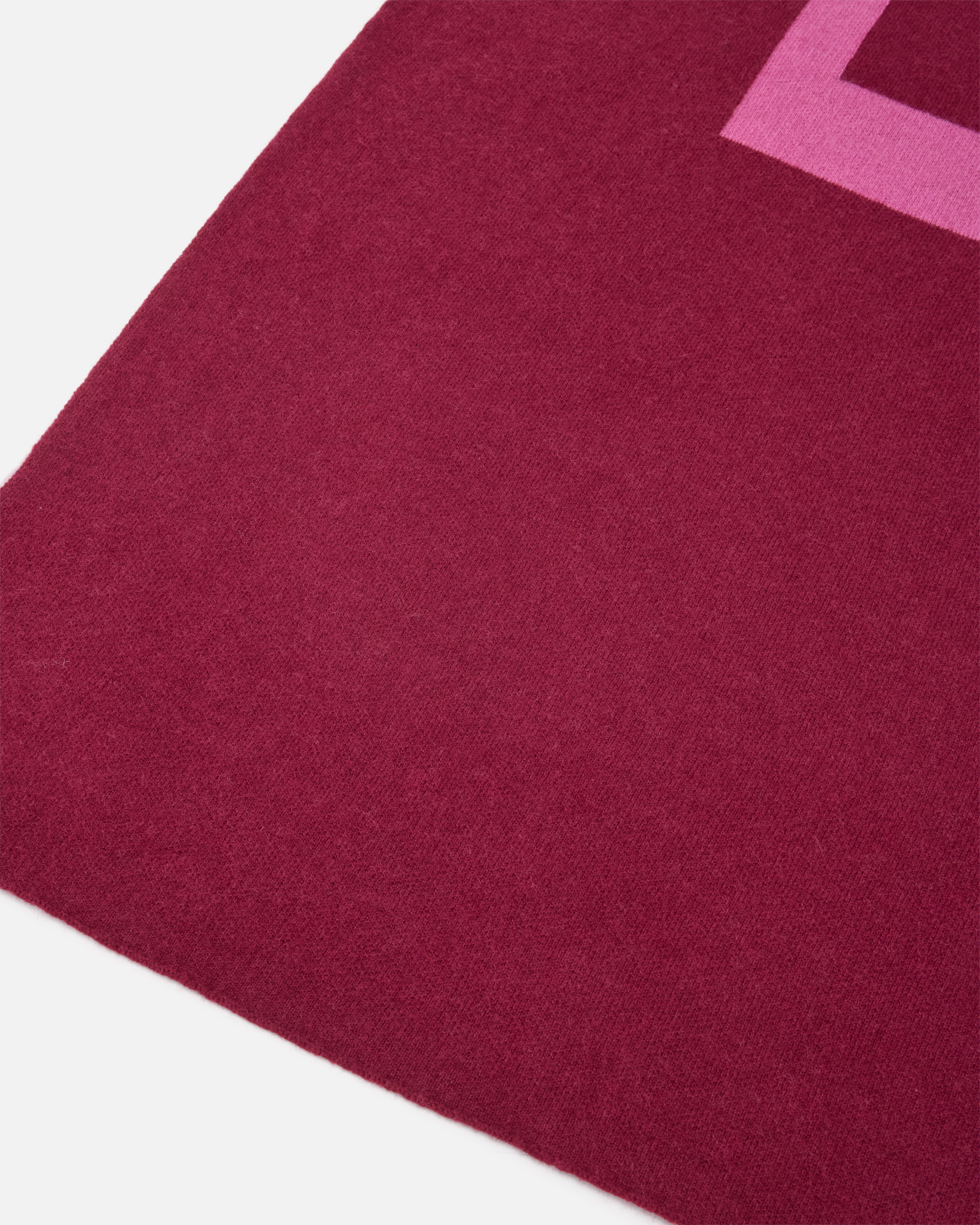 Pinko Scarf With  Lettering Logo In Red