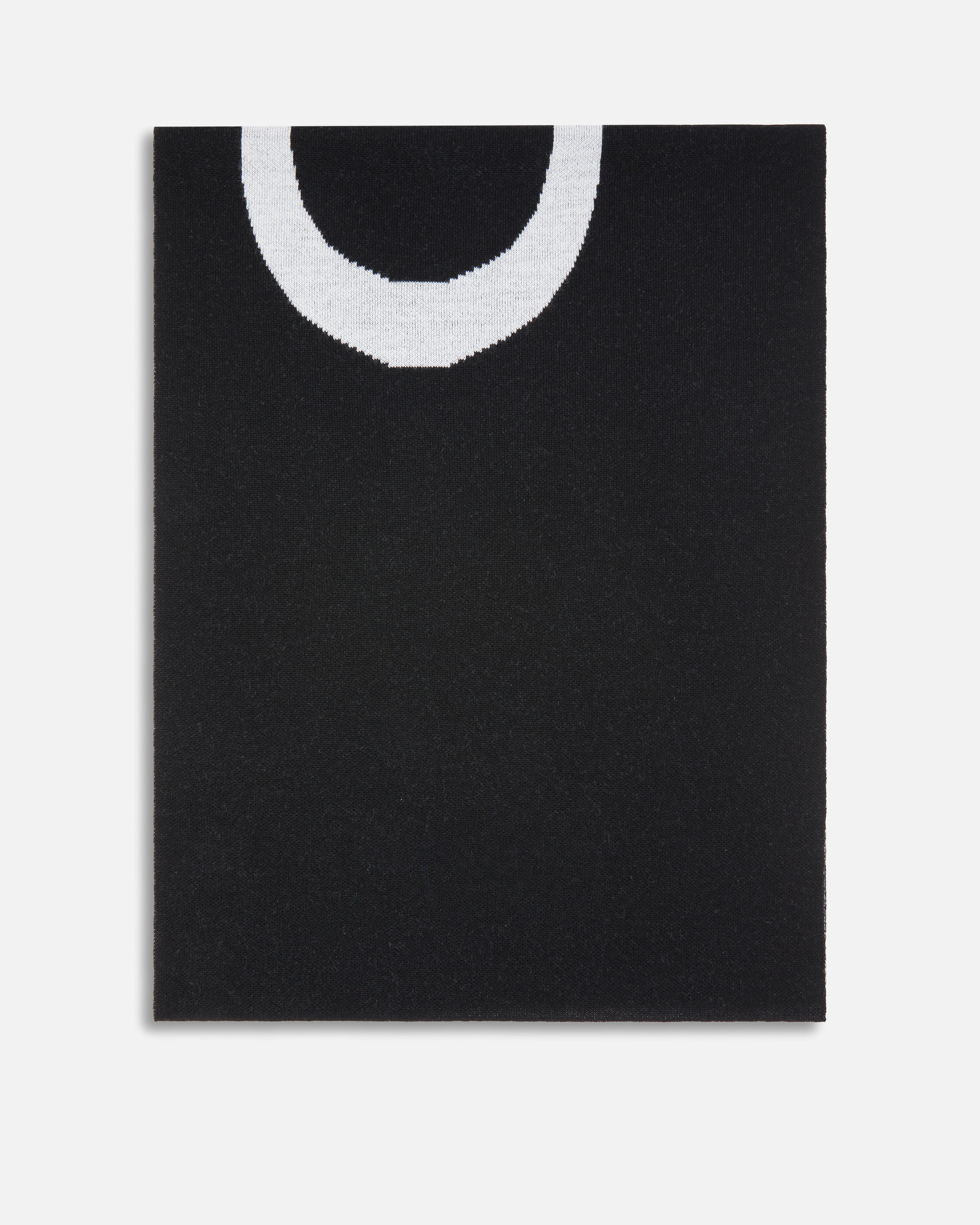 Шарф с буквенным логотипом PINKO - ЧЕРНЫЙ, МНОГОЦВЕТНЫЙ - large | Pinko 