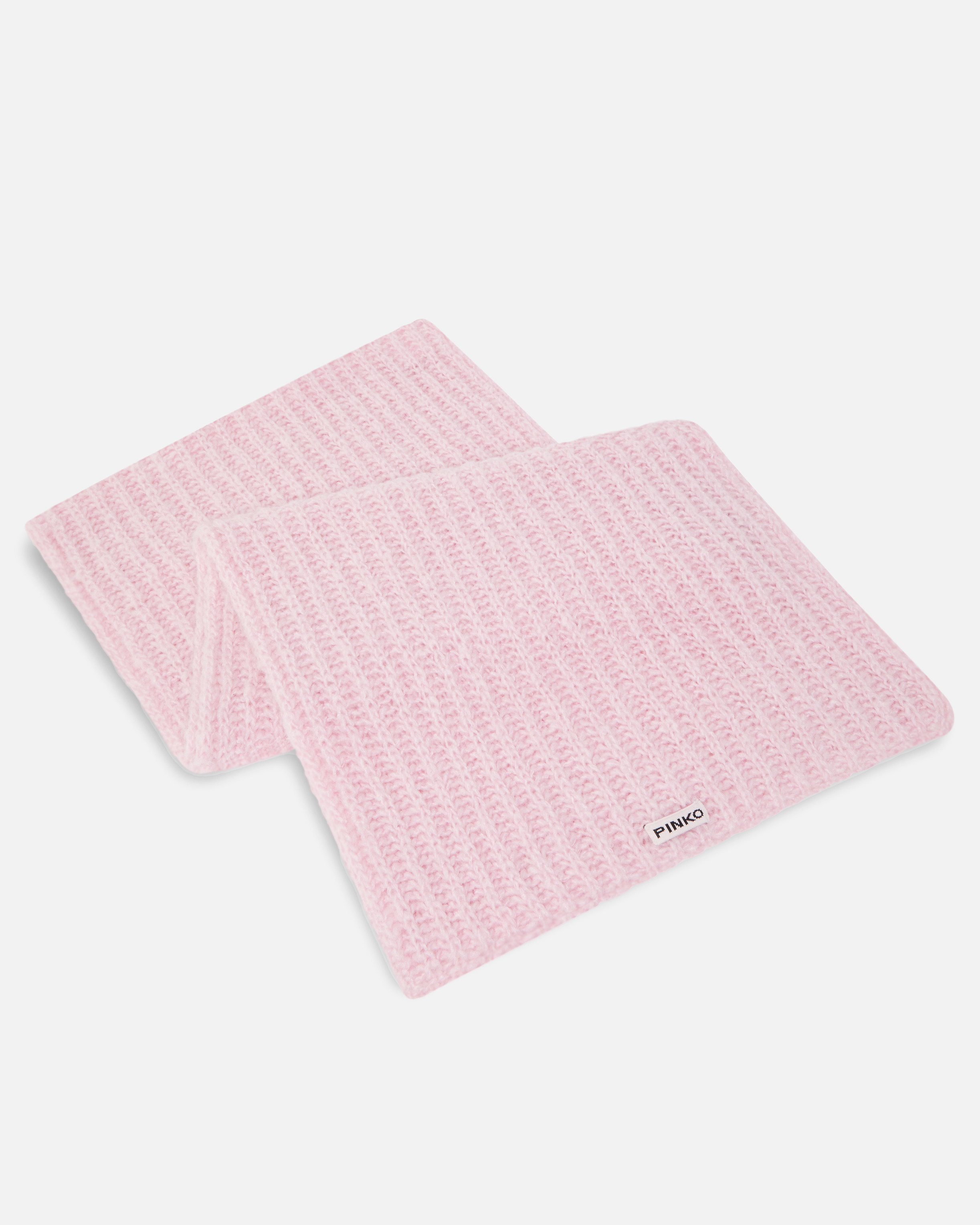 Шарф в рубчик с буквенным логотипом PINKO 3