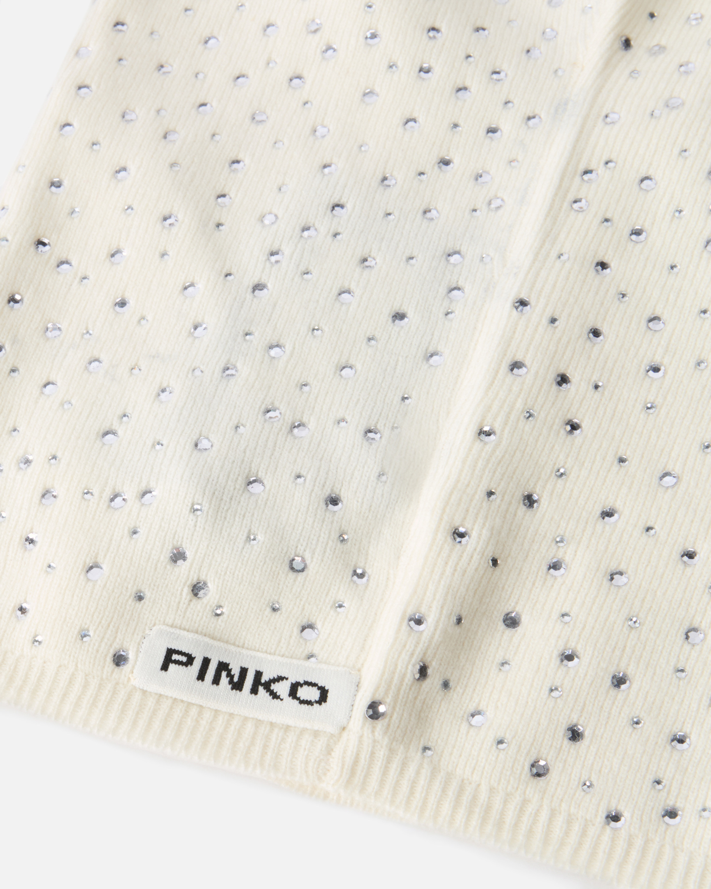 Balaclava with drawstring and rhinestones 2