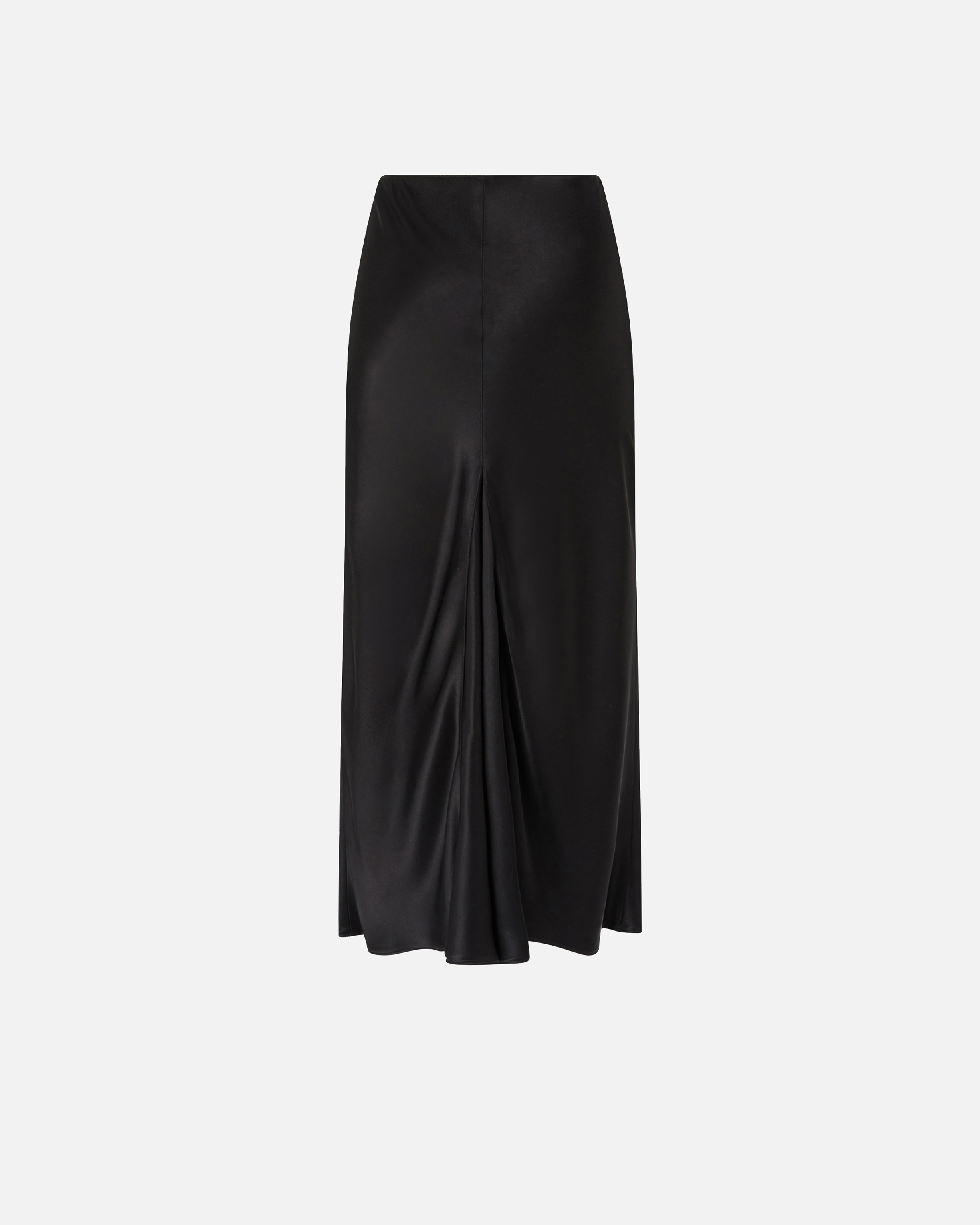 Атласная юбка миди 5