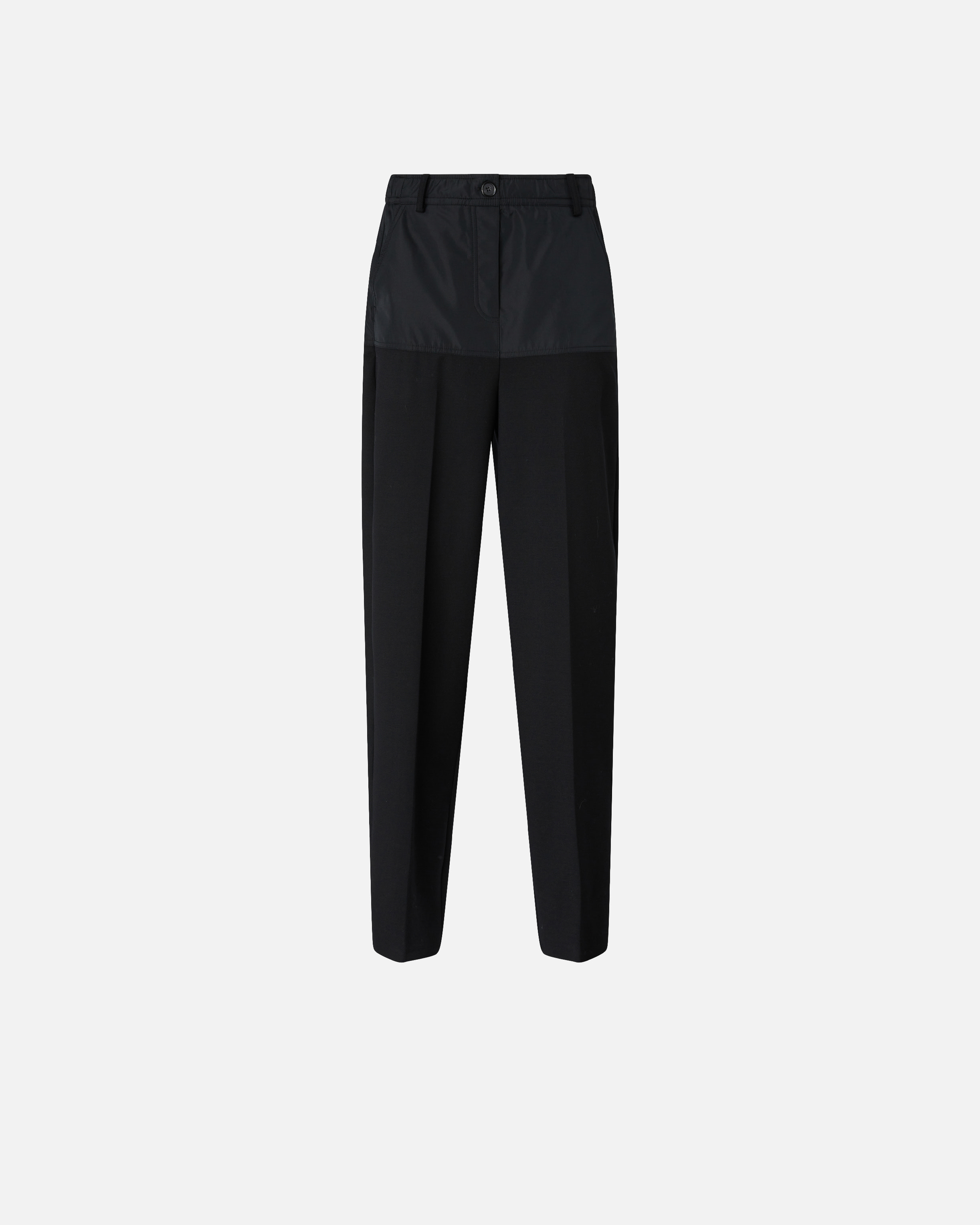 Pinko Panelled-design Trousers In Black