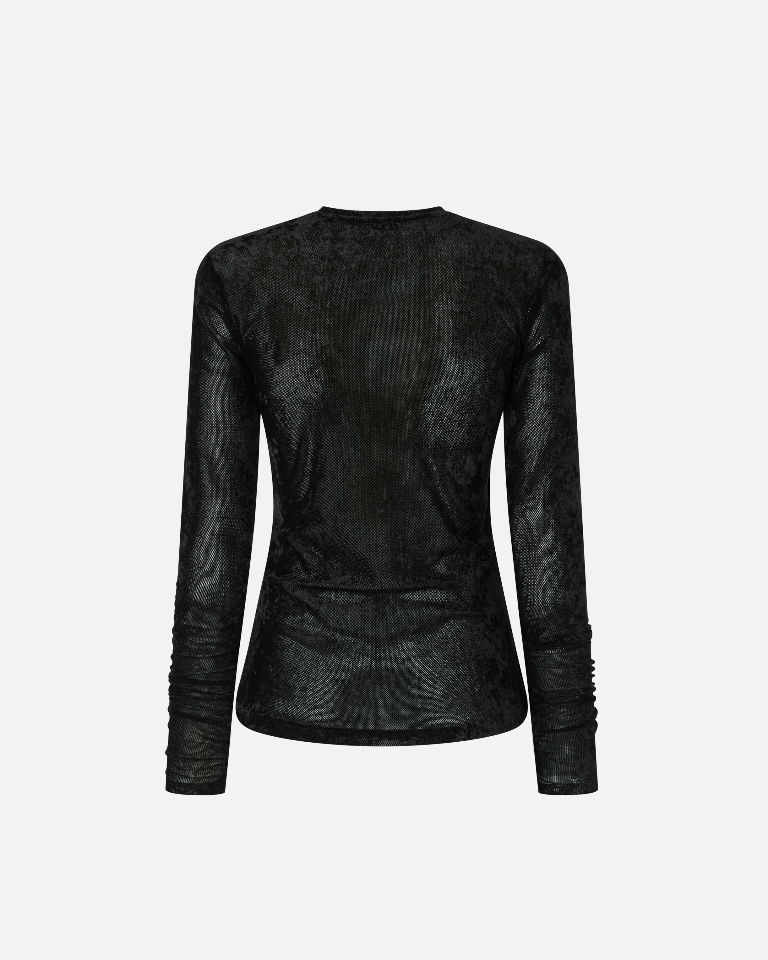 LOVOT BASE WEAR FRGMT PILE KNITブラック LOVOT BASE WEAR FRGMT PILE KNITブラック LC452-03_back_420.jpg