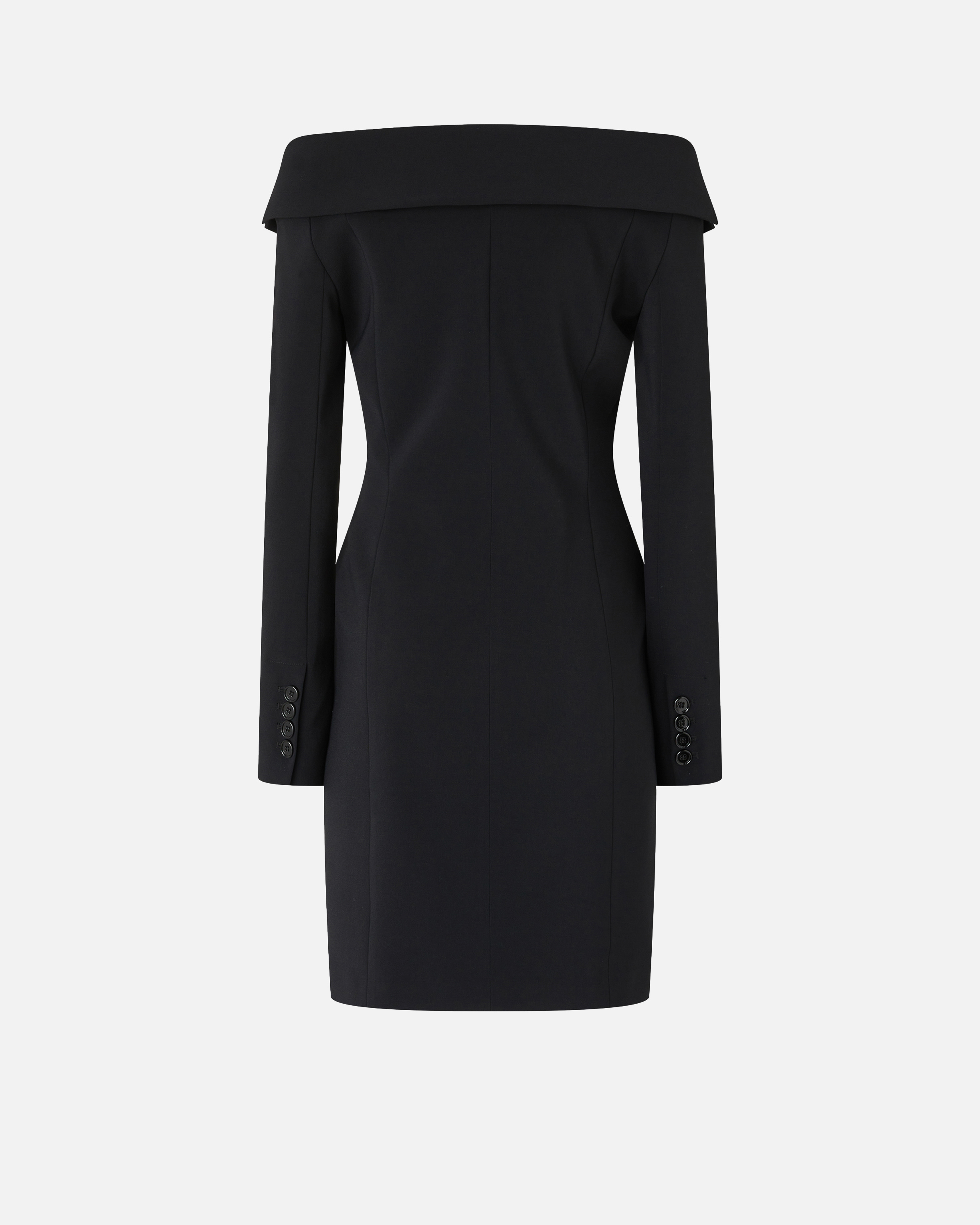 Pinko Rosemarie Stretch Crepe Dress In Black