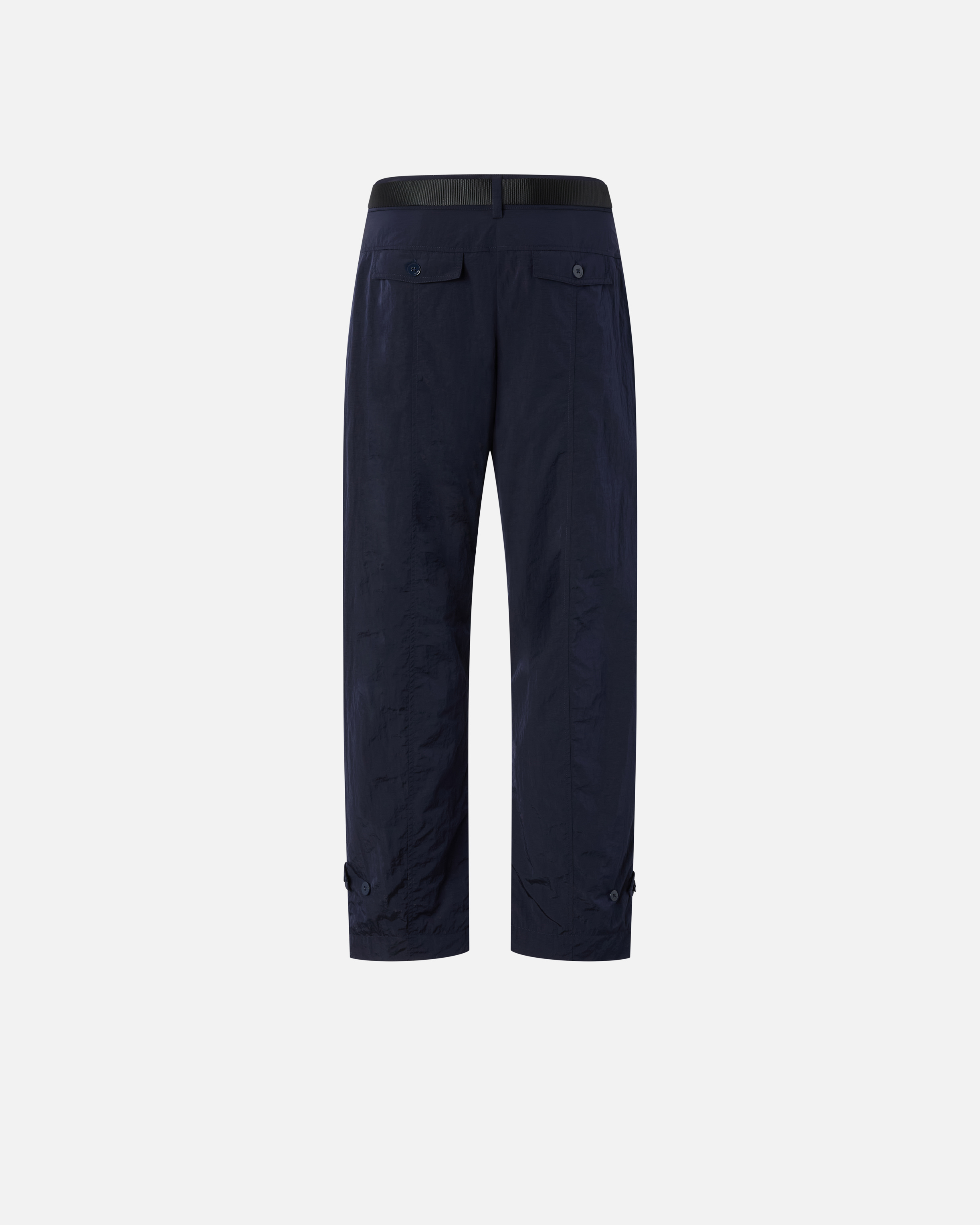 Loose-fit trousers with knotted belt 5