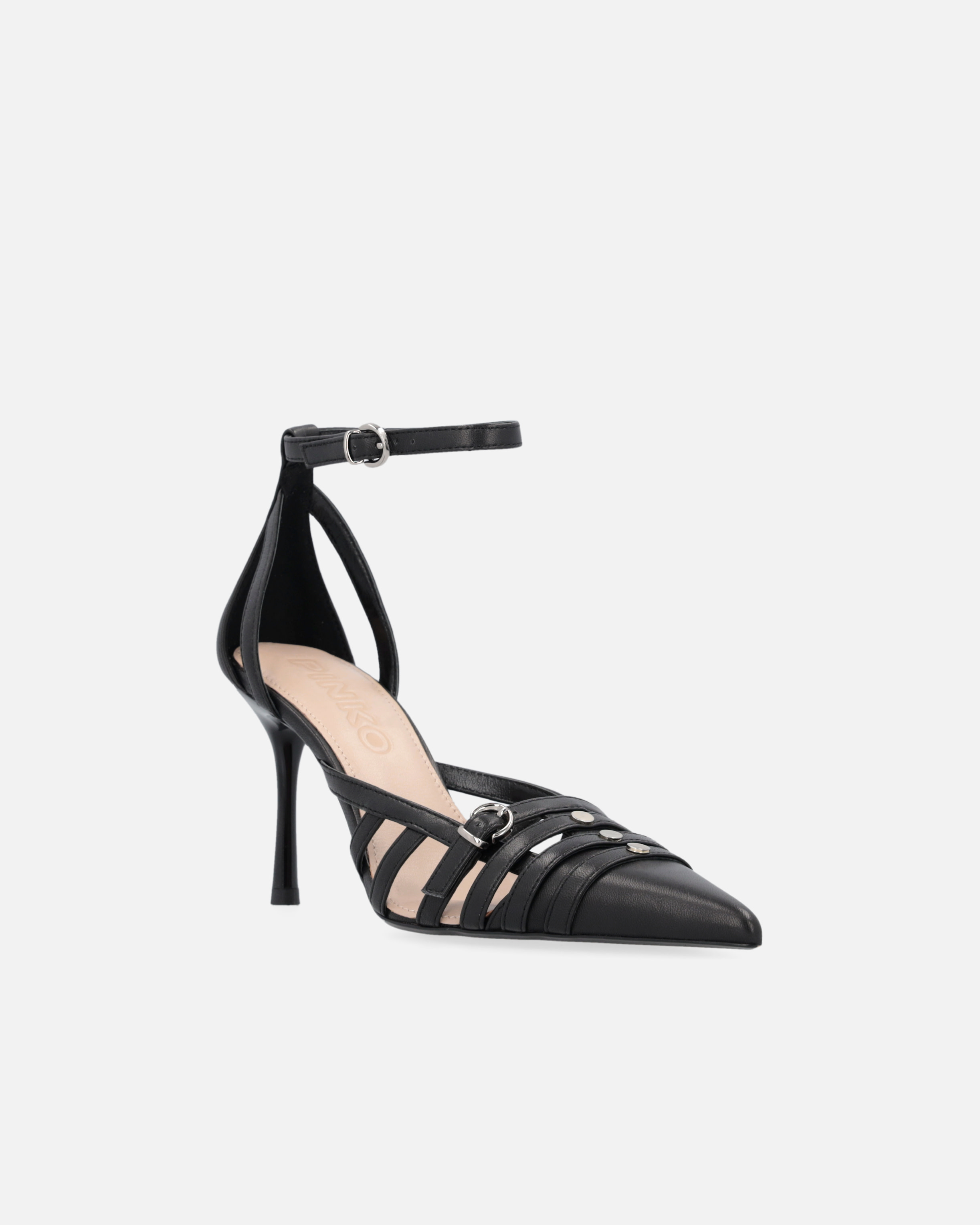 Pinko Pointed-toe Pumps With Heel And Strap