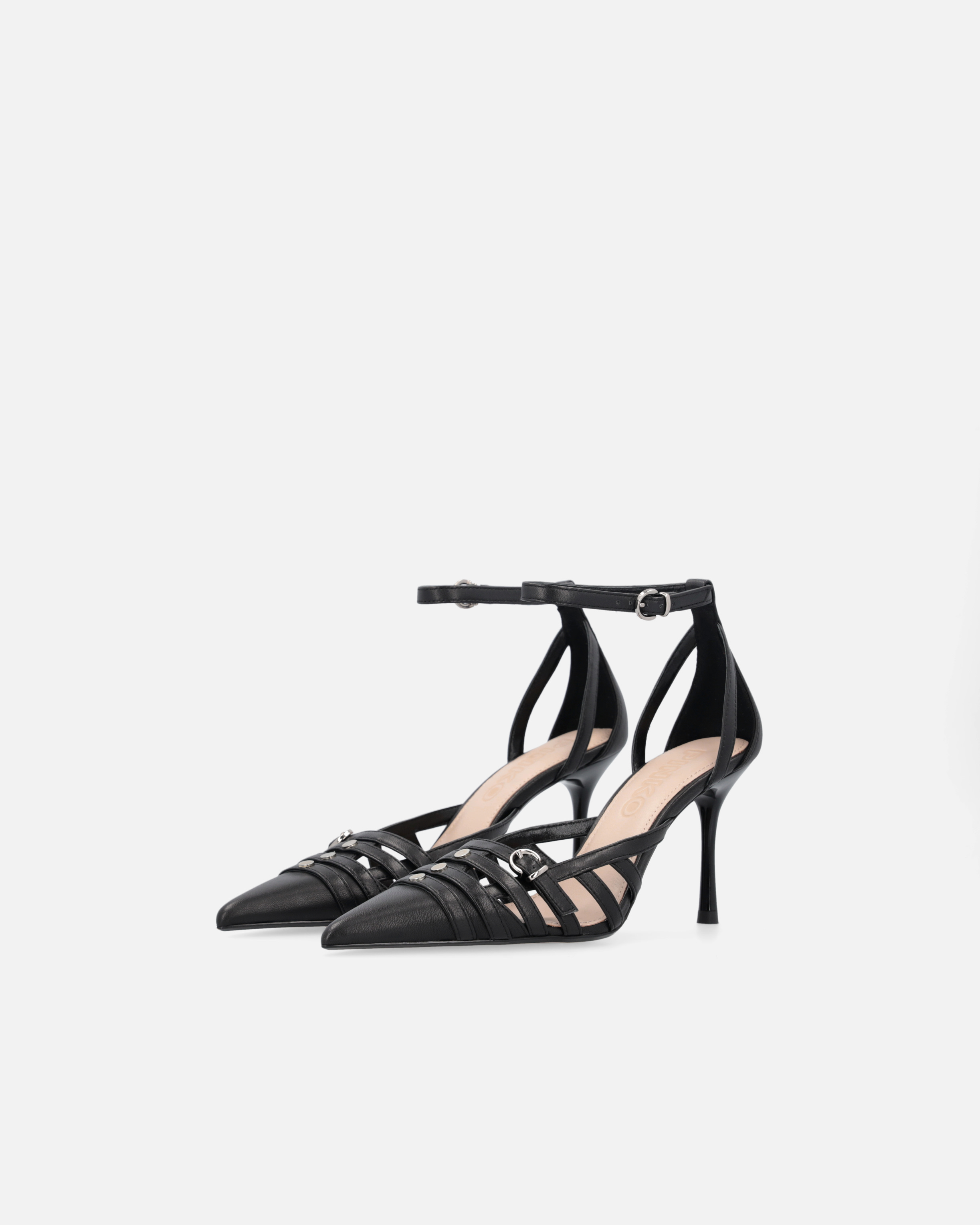 Pinko Pointed-toe Pumps With Heel And Strap