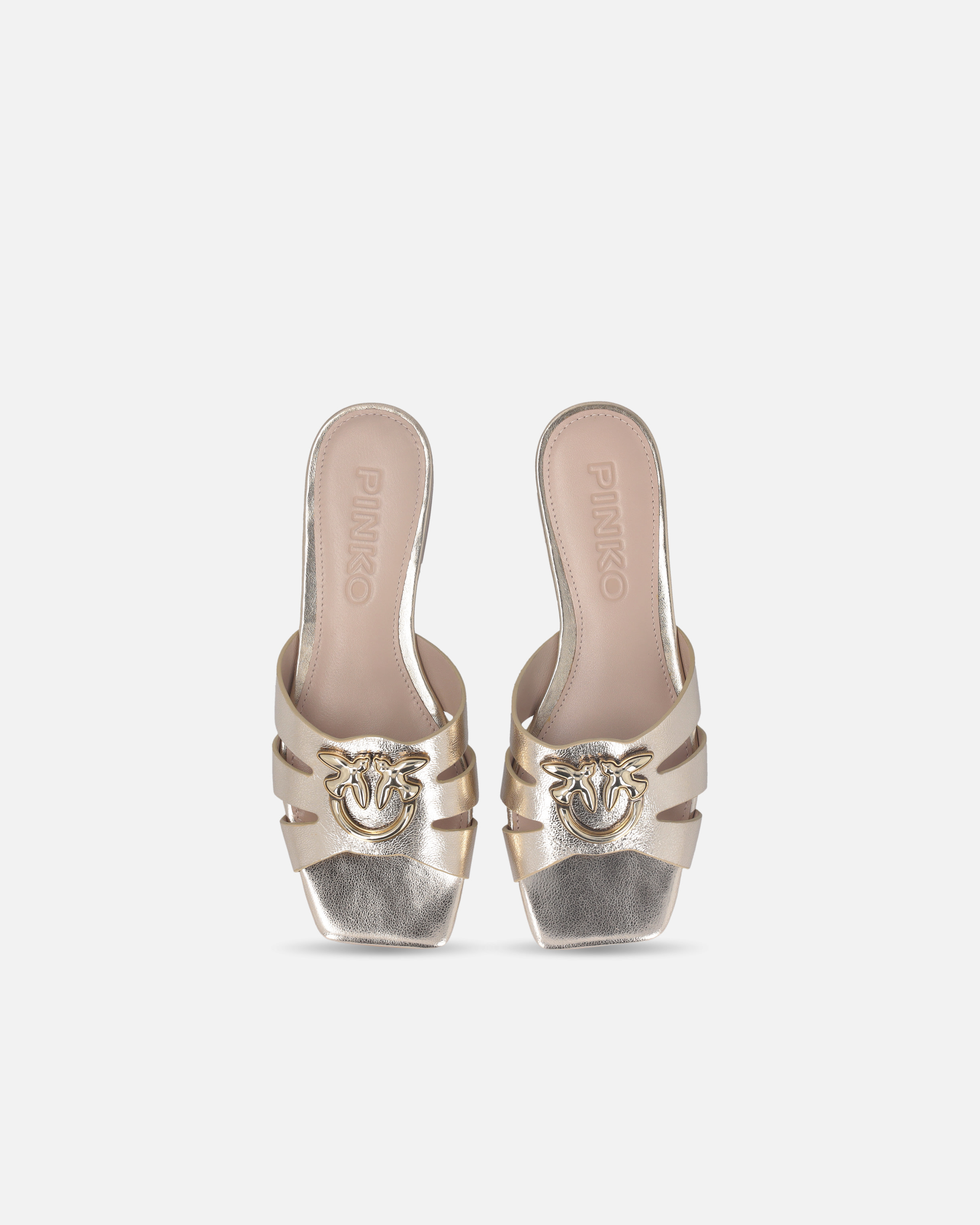 サンダル・ミュール PINKO Women Sandals SD0297P003I35 Beige Pinko Marli Slides sandals - Beige - Women