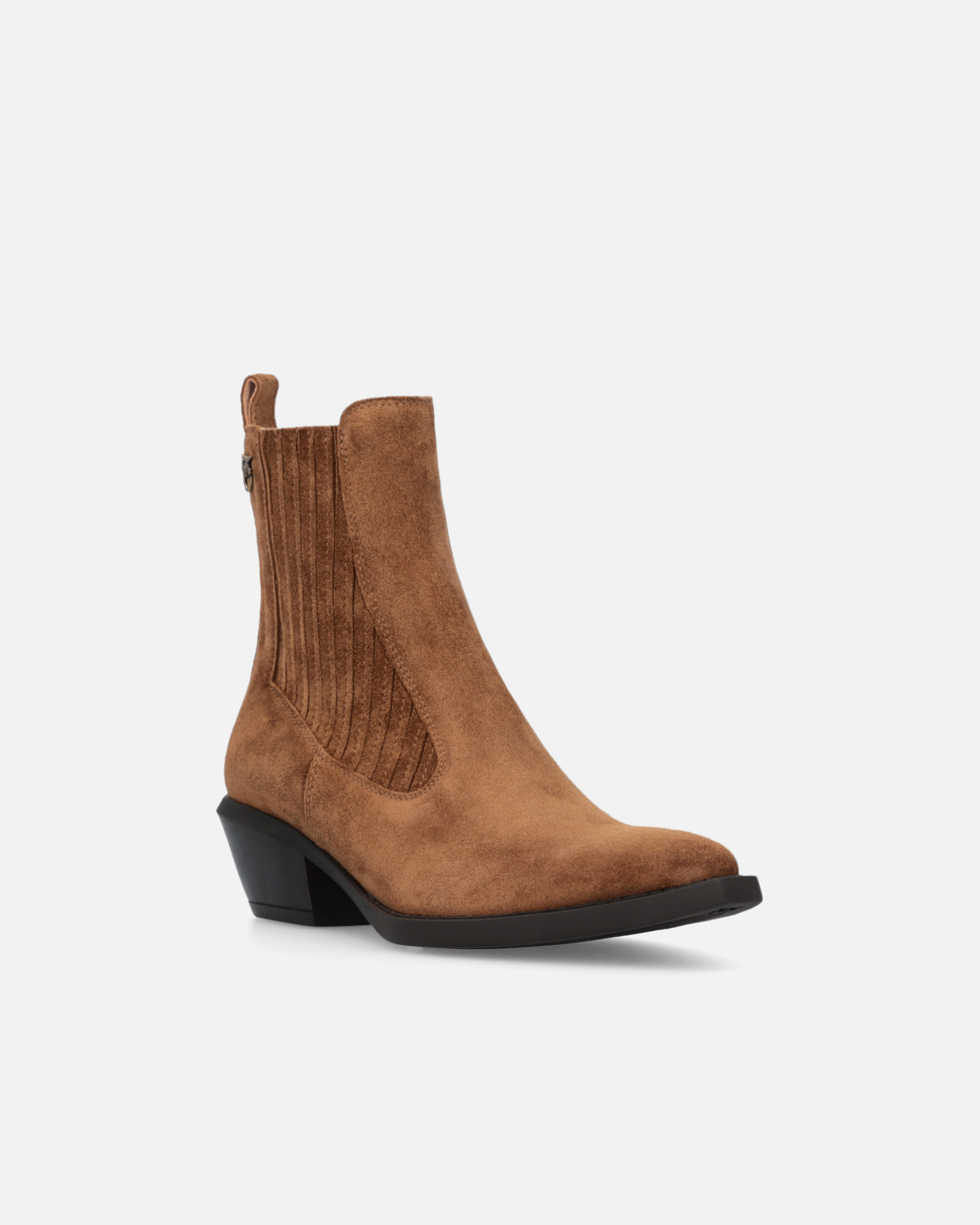 Boots western en daim - Or - large