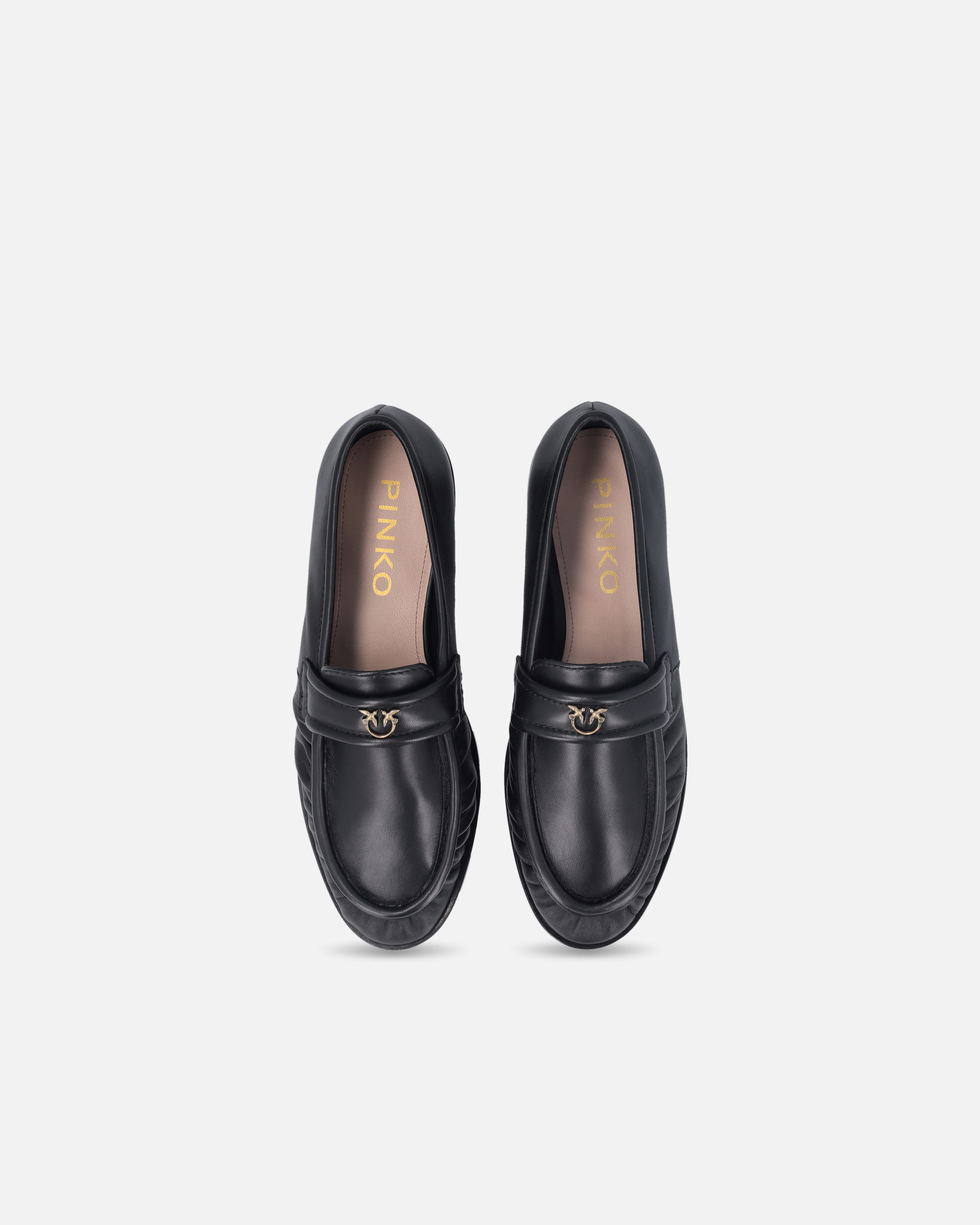 サンダル・ミュール PINKO SS25 Loafers & Slippers (SD0351 P003Z99) Pinko sandal in black napa leather | H-Brands
