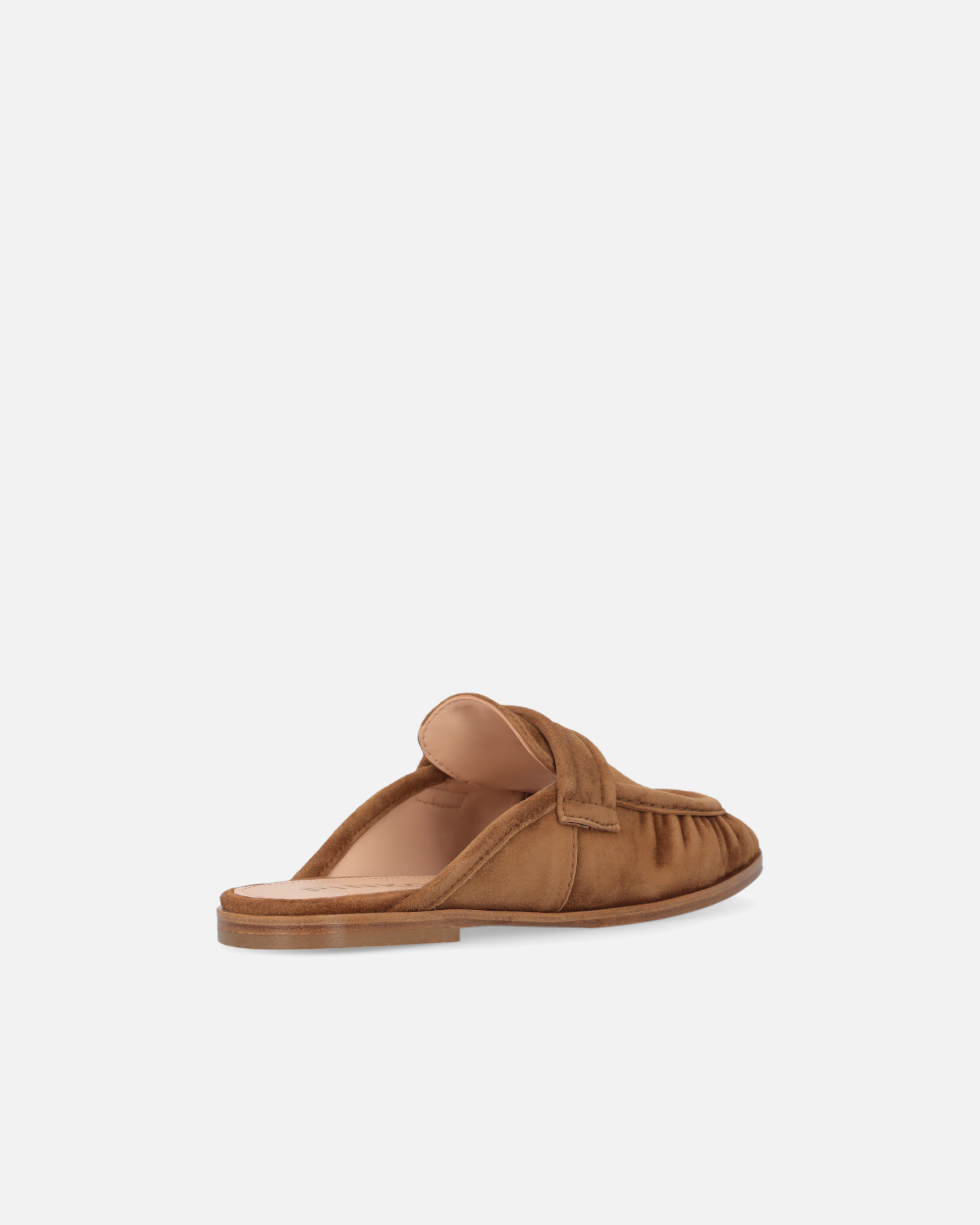 Pinko Suede Flat Heel Sabot Loafers
