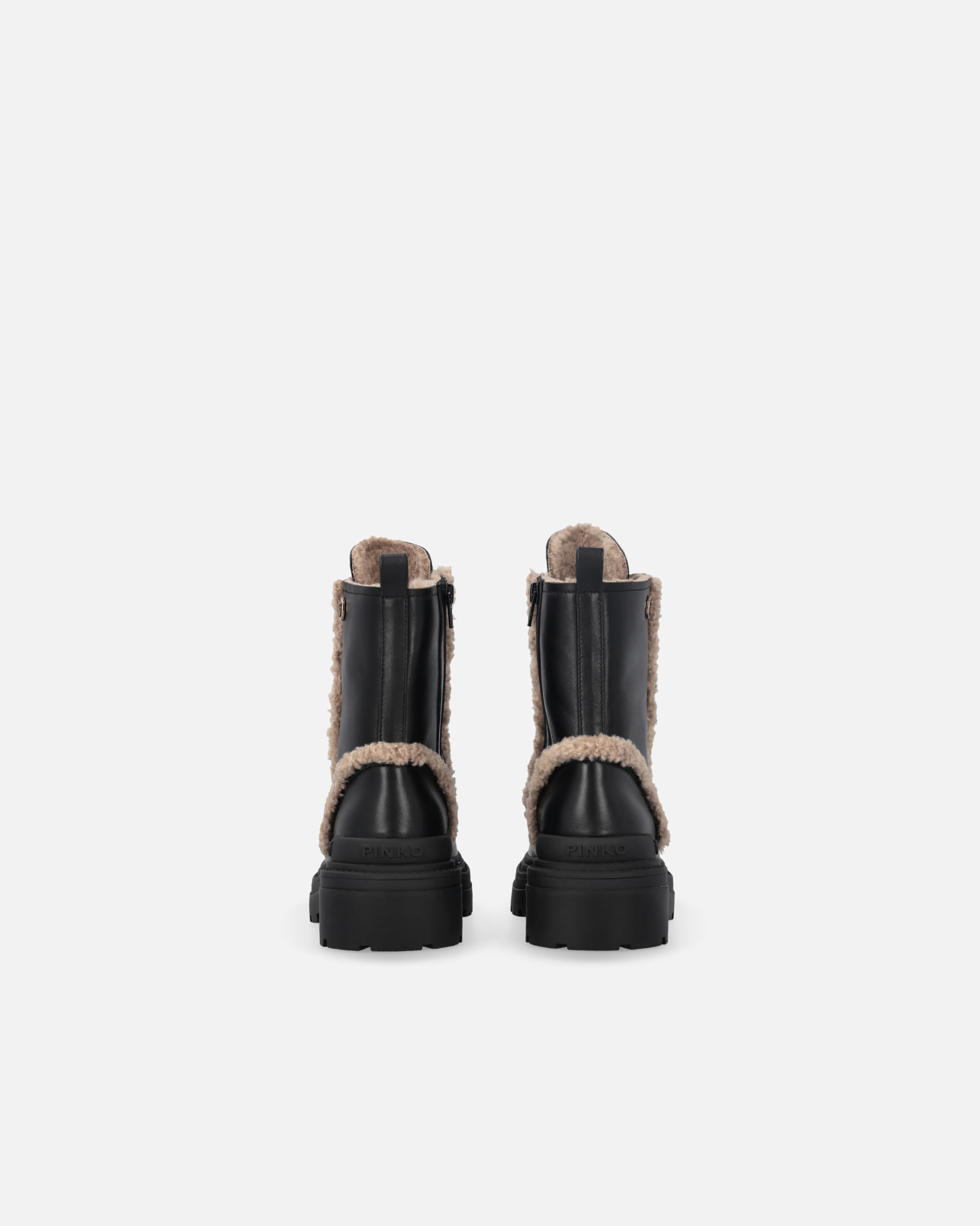 Botines efecto pelo 7