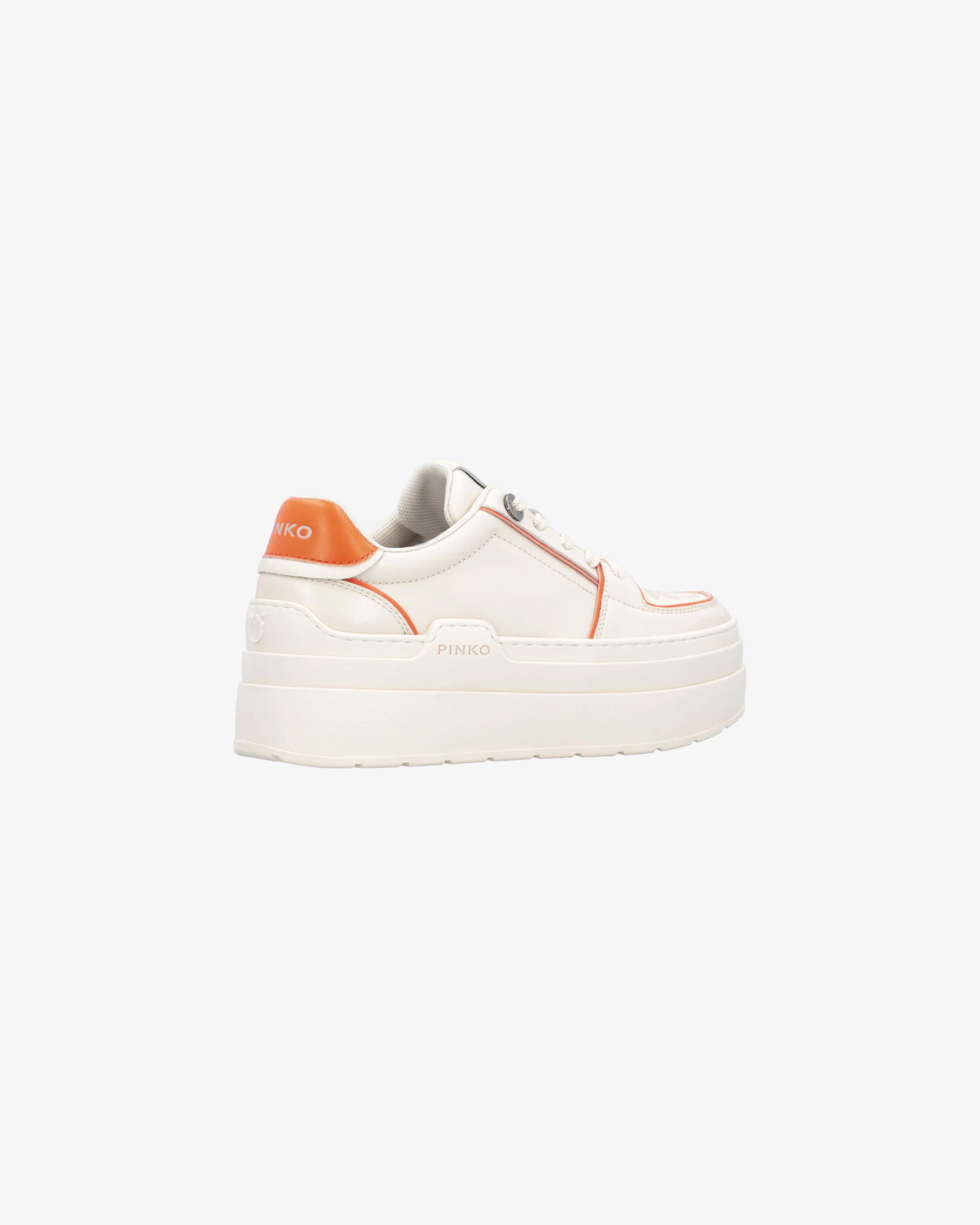 Shop Pinko Two-tone Platform Sneakers In Yh7