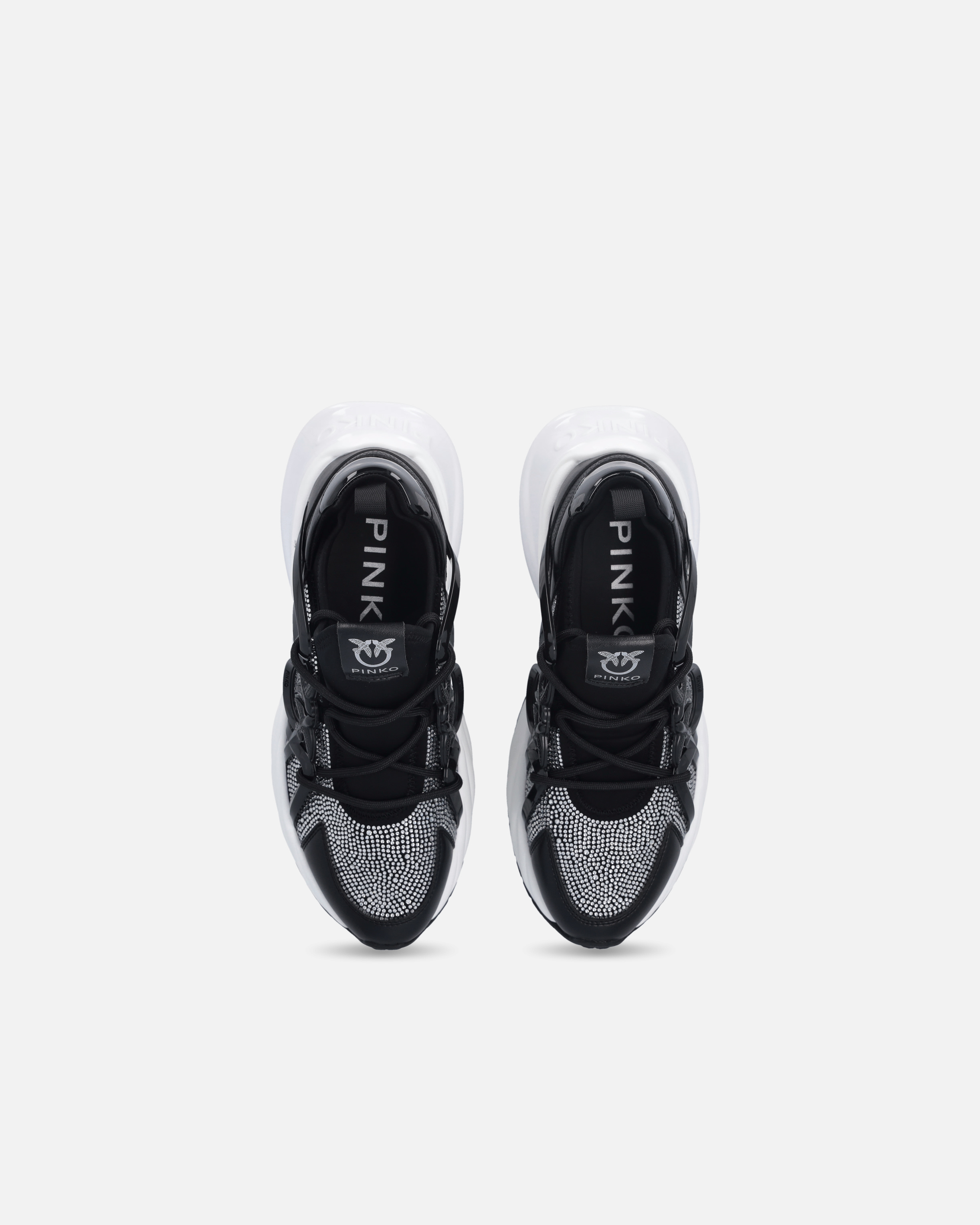 Кроссовки Ariel с кристаллами 8