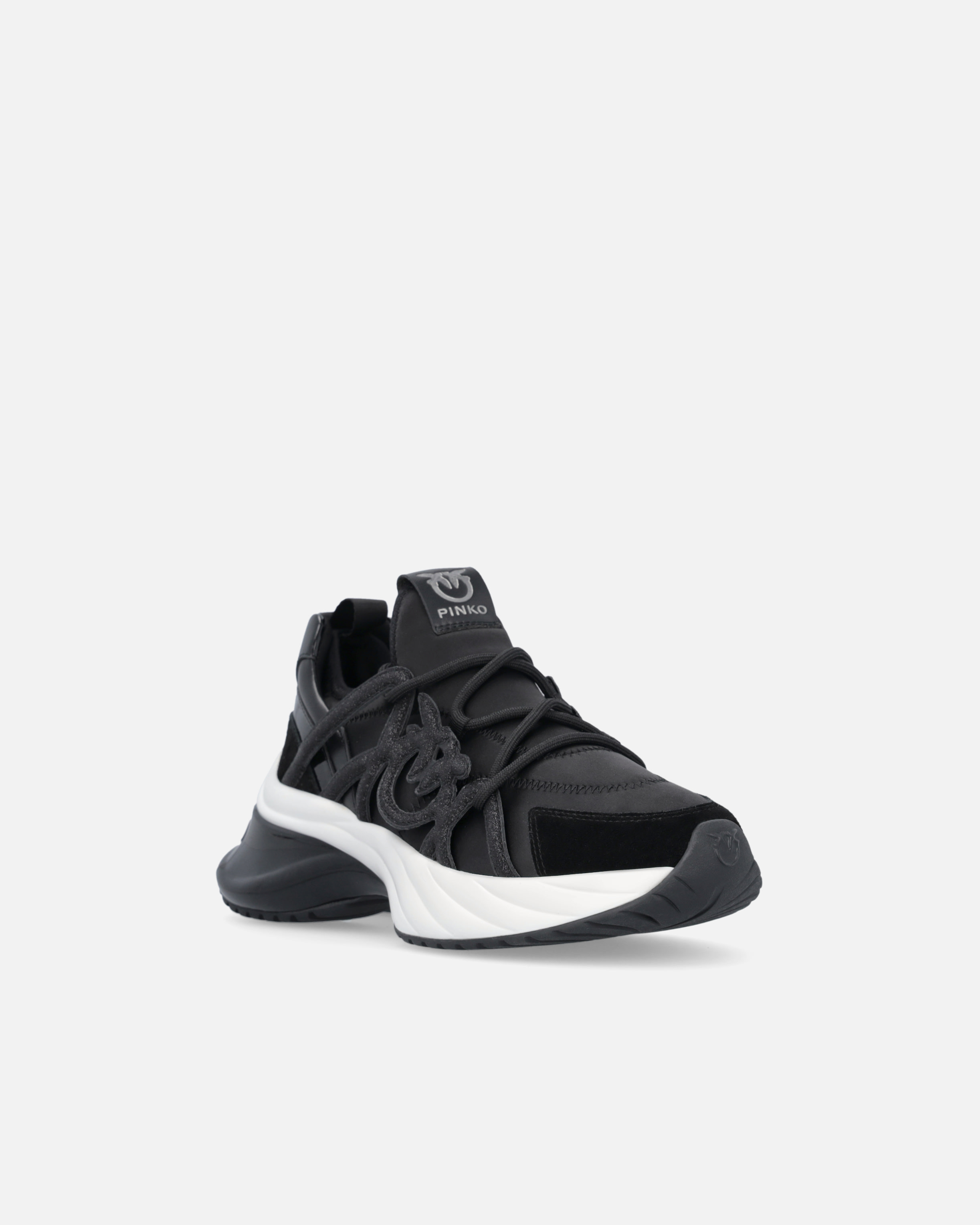 Sneakers mit Glitter 1