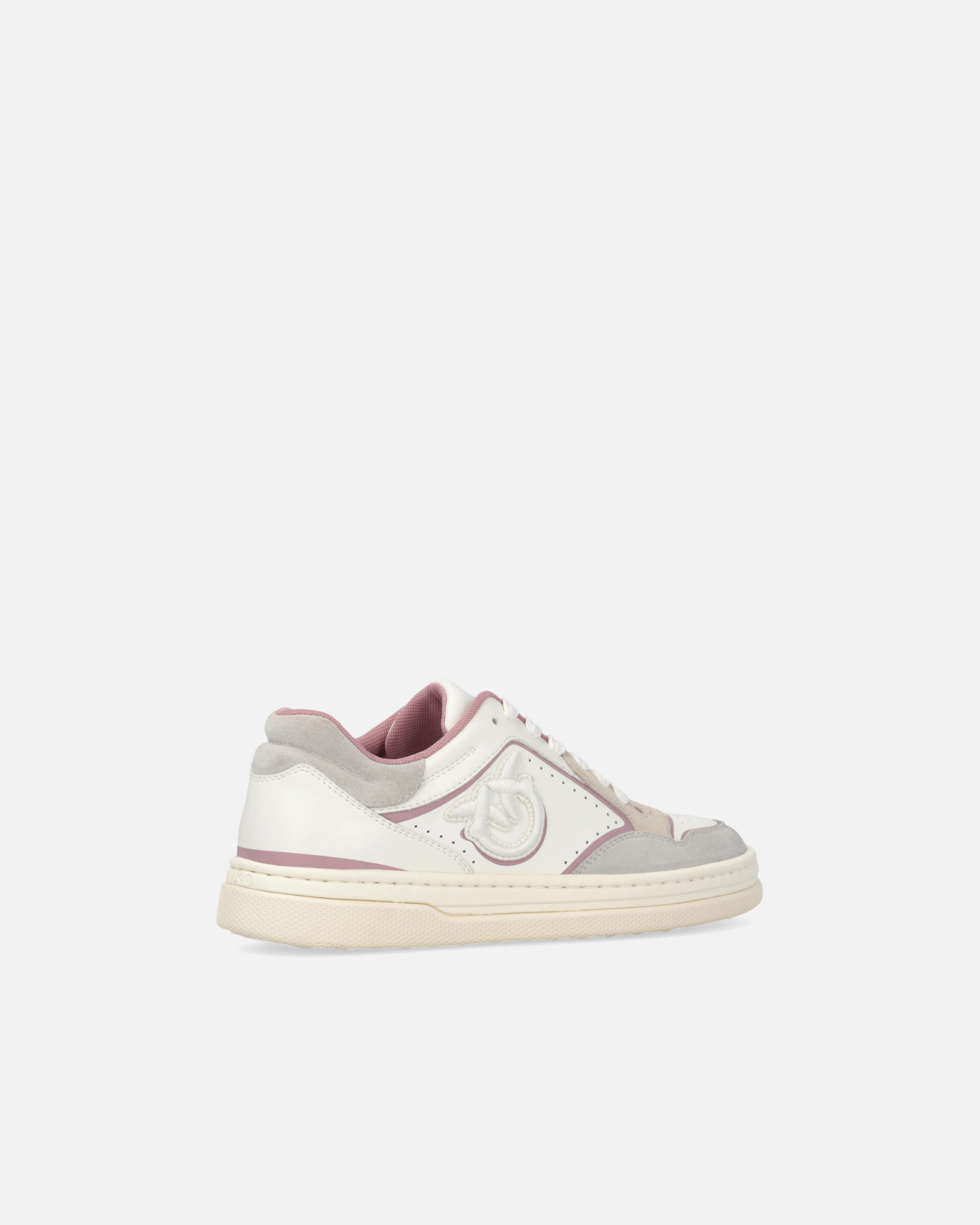 Pinko Mandy Sneakers In White/pink