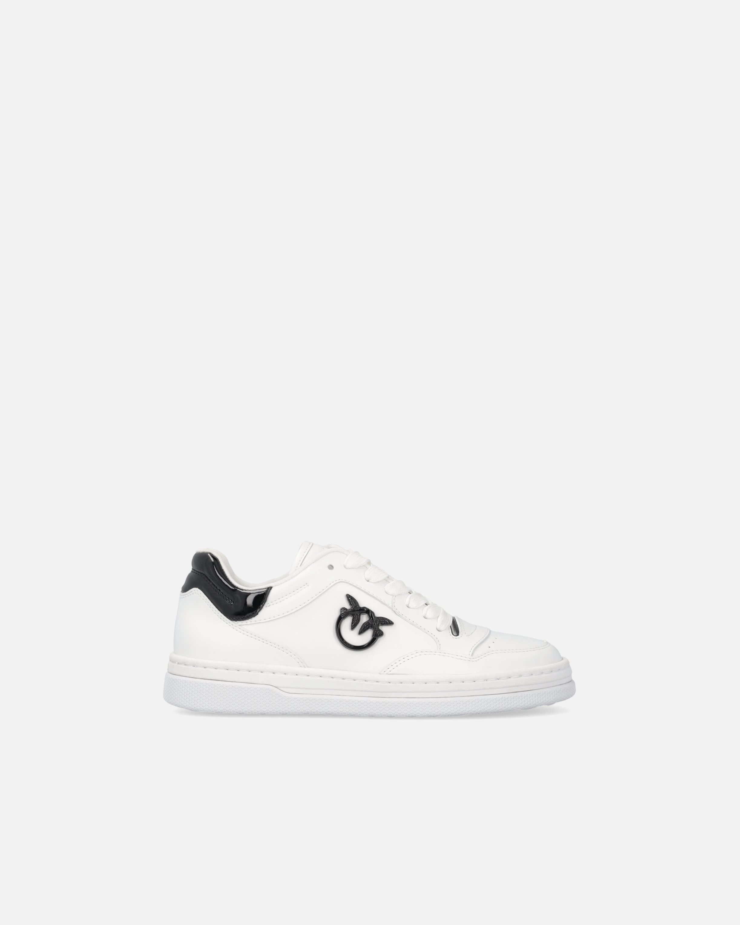 Pinko Sneakers With Love Birds Logo Plaque In Multi