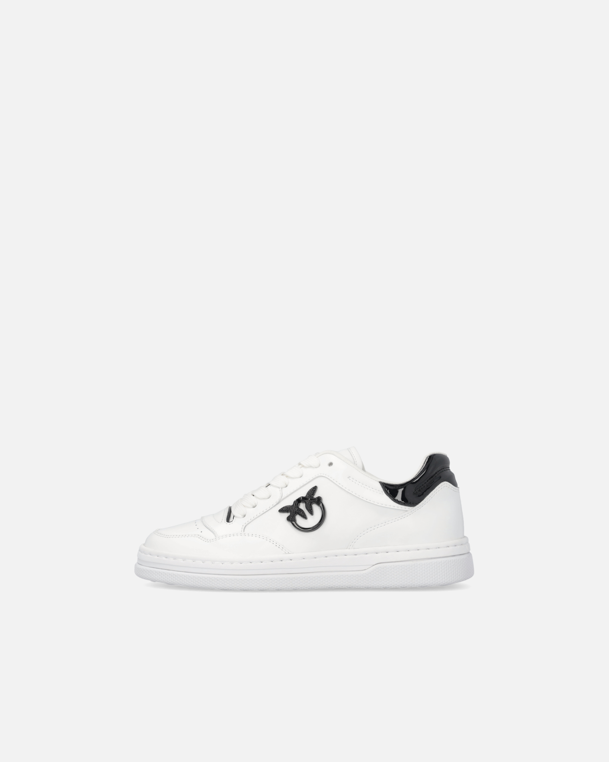 Pinko Sneakers With Love Birds Logo Plaque In Multi