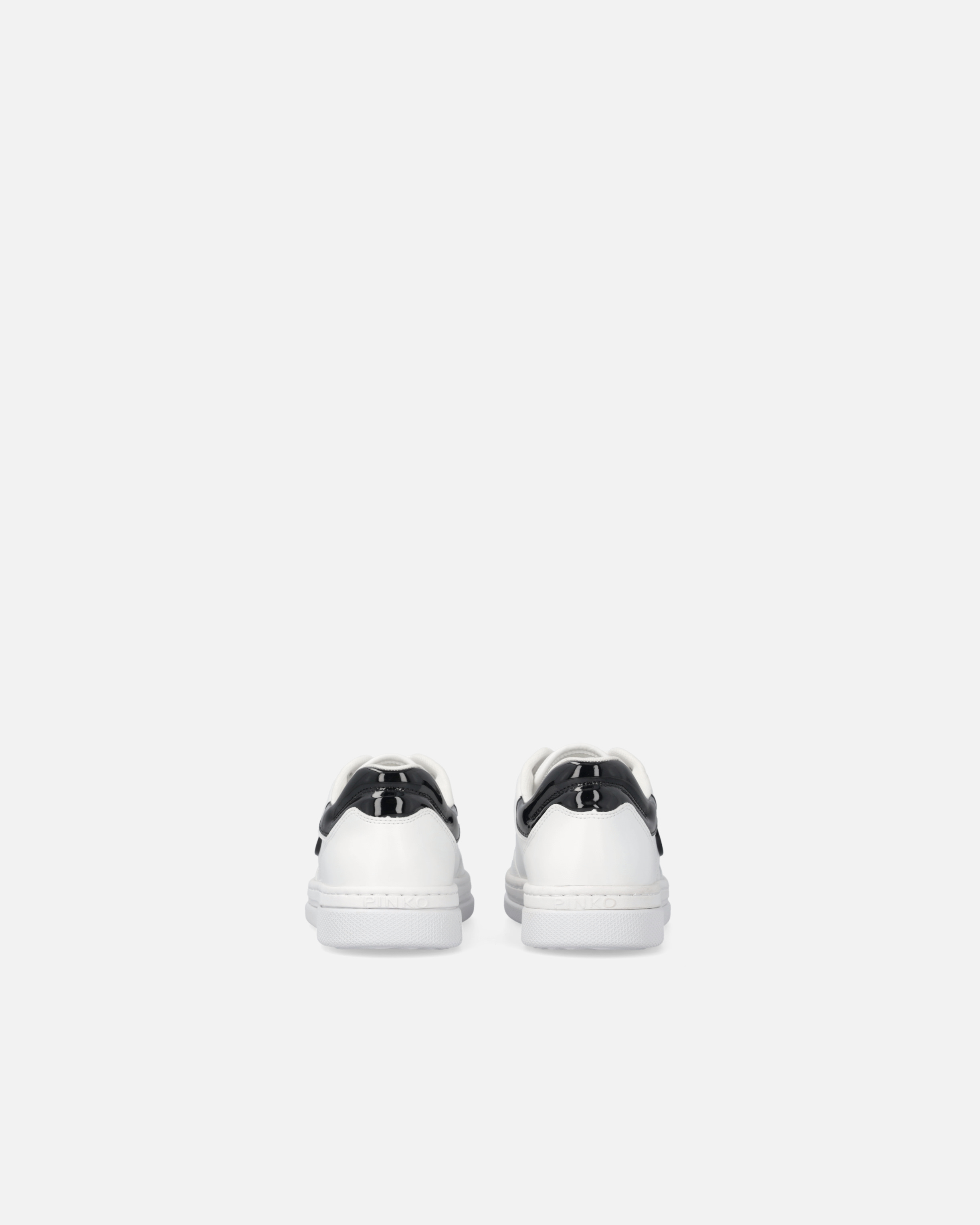 Pinko Sneakers With Love Birds Logo Plaque In Multi