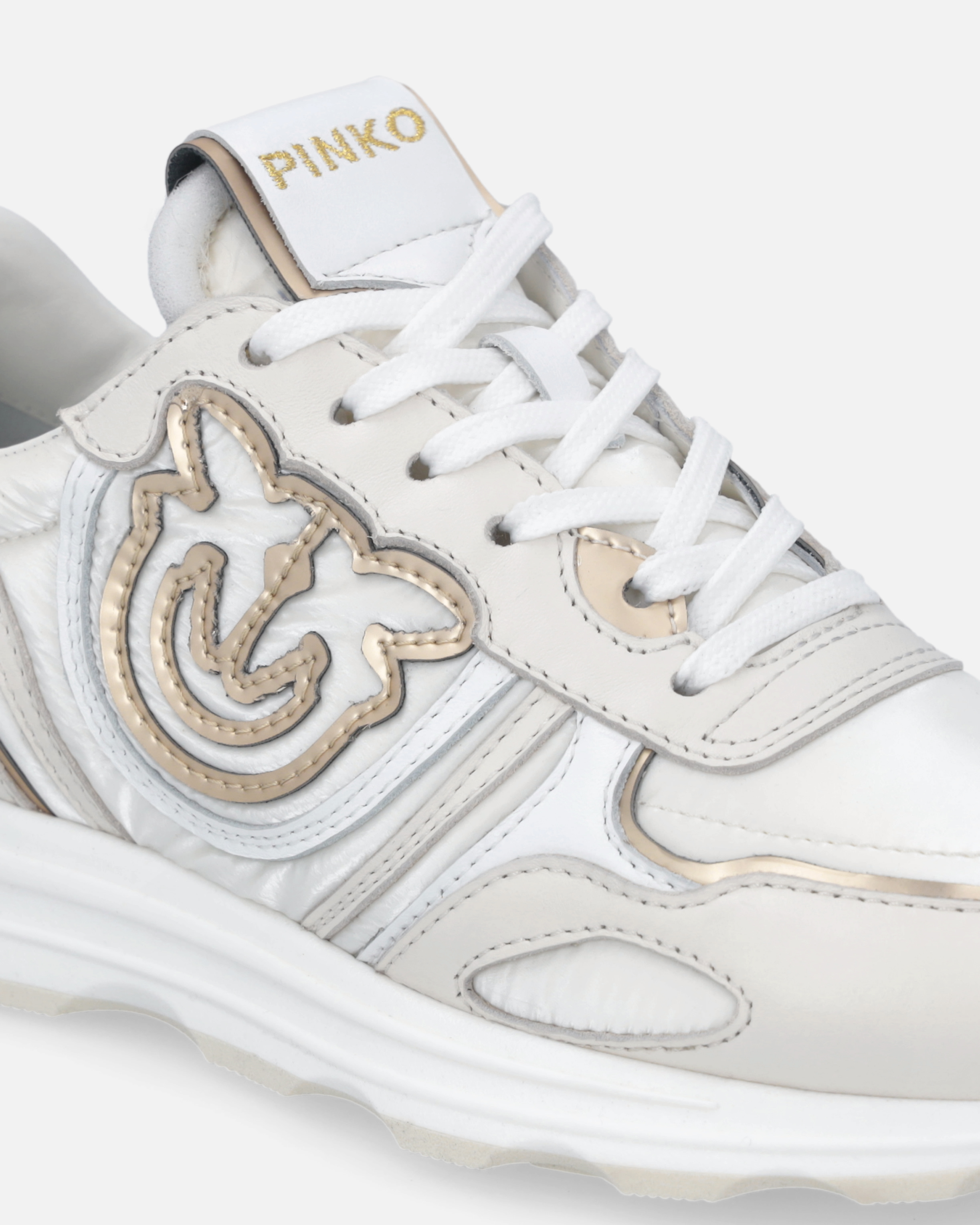 Pinko Sneakers À Logo Love Birds In Multi