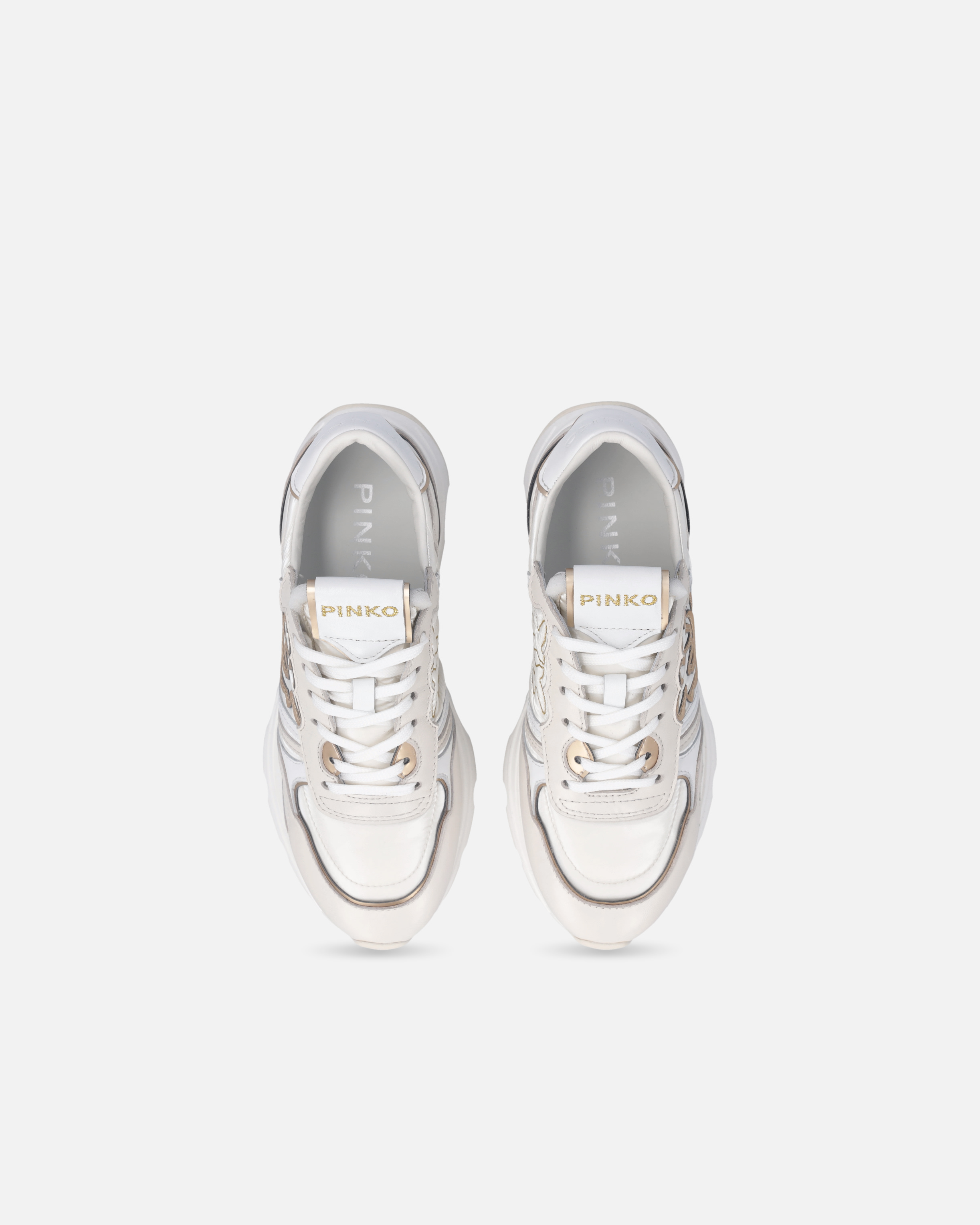 Pinko Sneakers À Logo Love Birds In Multi