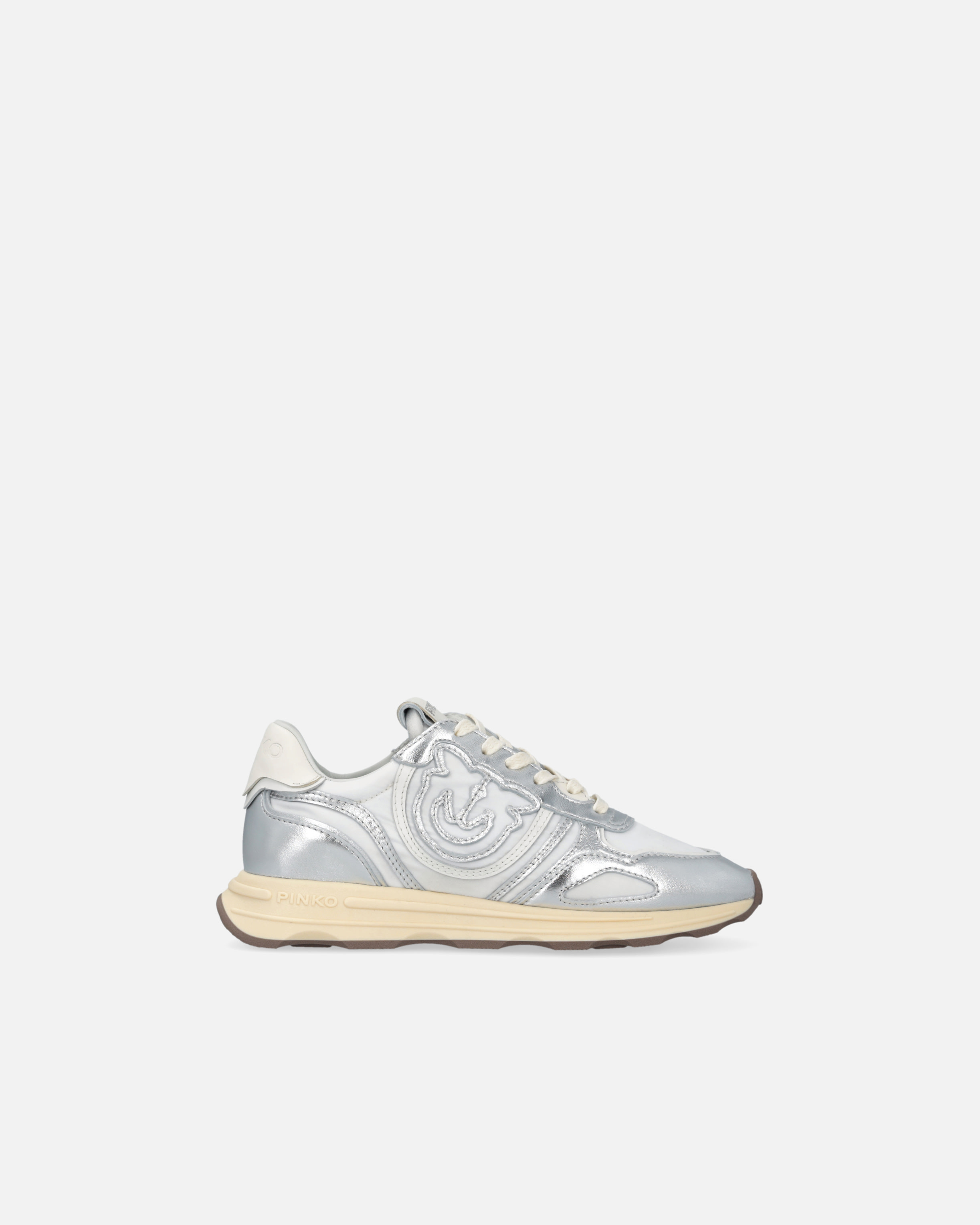 VIP【関税送料無料】希少 PINKO WHITE AND SILVER SNEAKERS VIP【関税送料無料】希少 PINKO WHITE AND SILVER SNEAKERS
