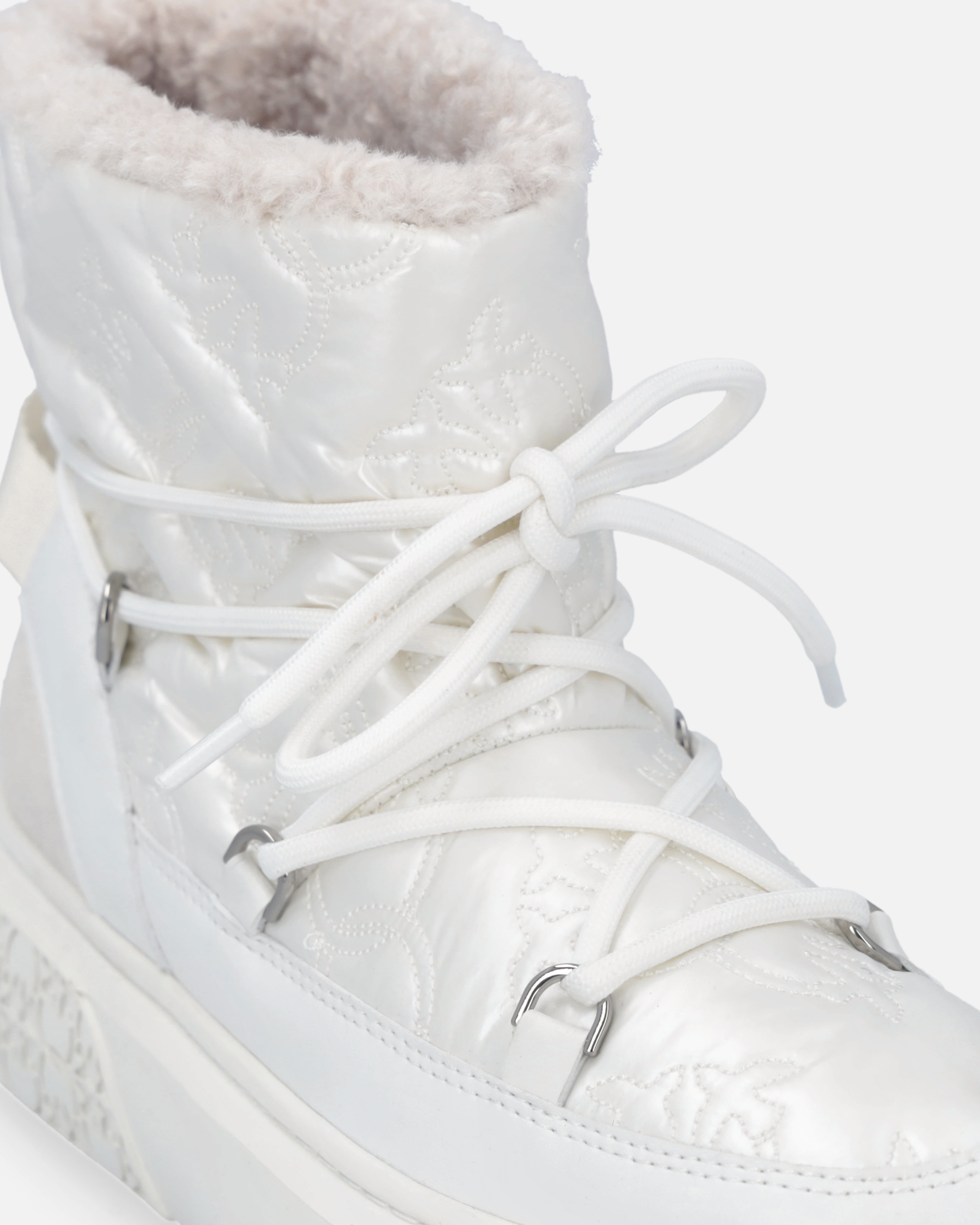 Gesteppte Stiefel mit Logo Love Birds 3