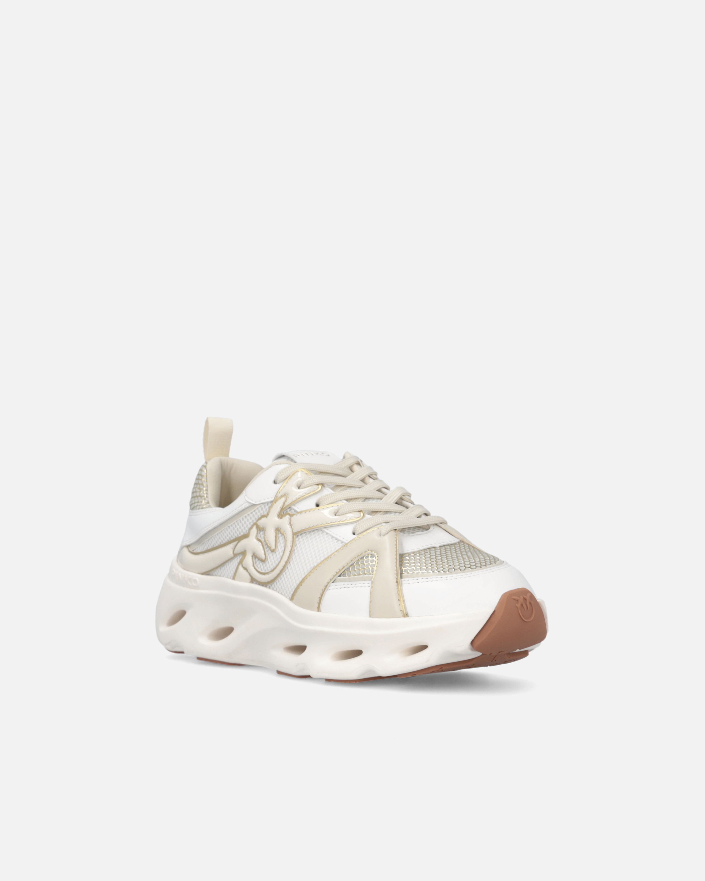 Sneakers with Love Birds logo - White - large